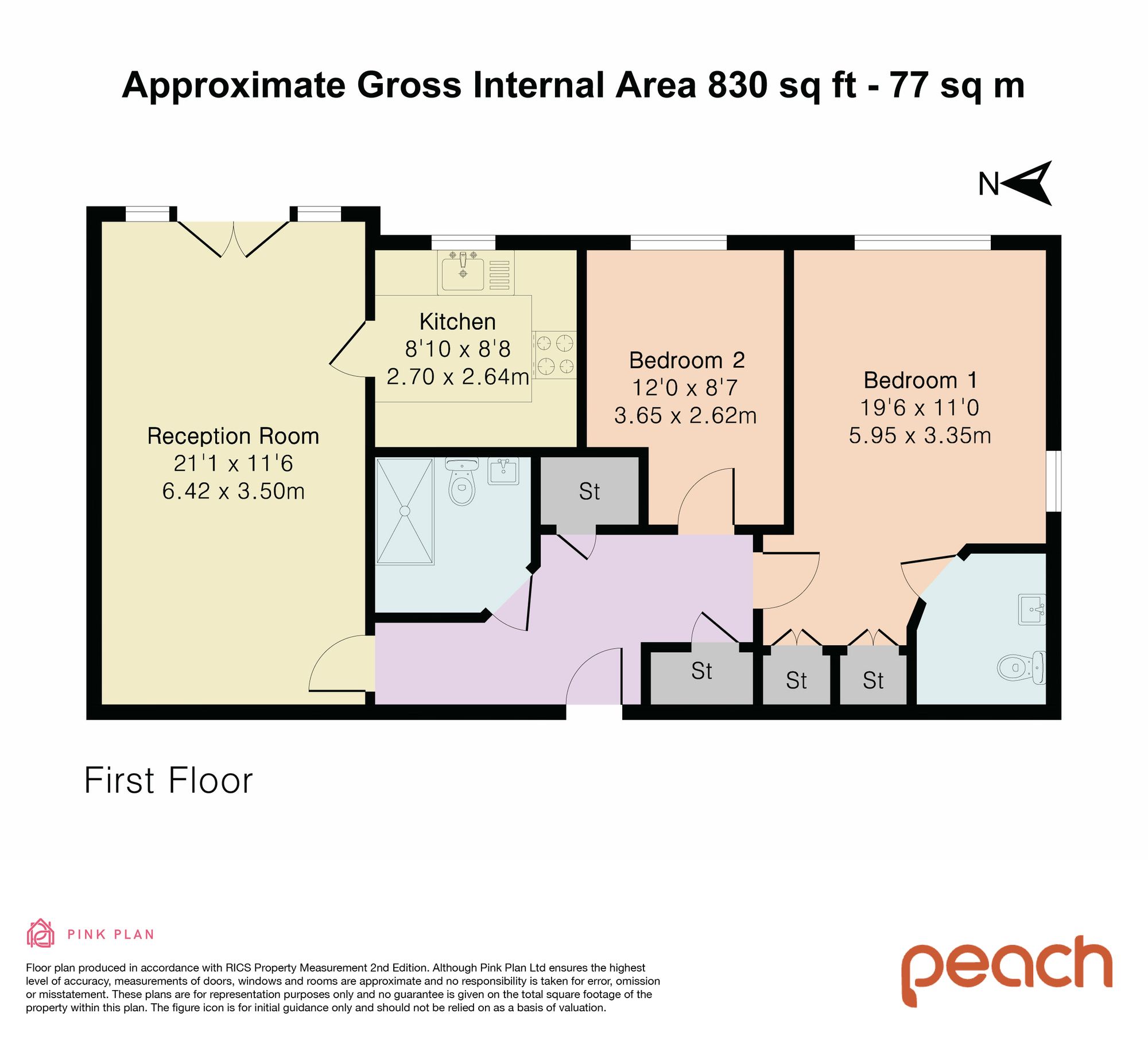 Flat 11, Priory Manor Chastleton Road, Swindon floorplan