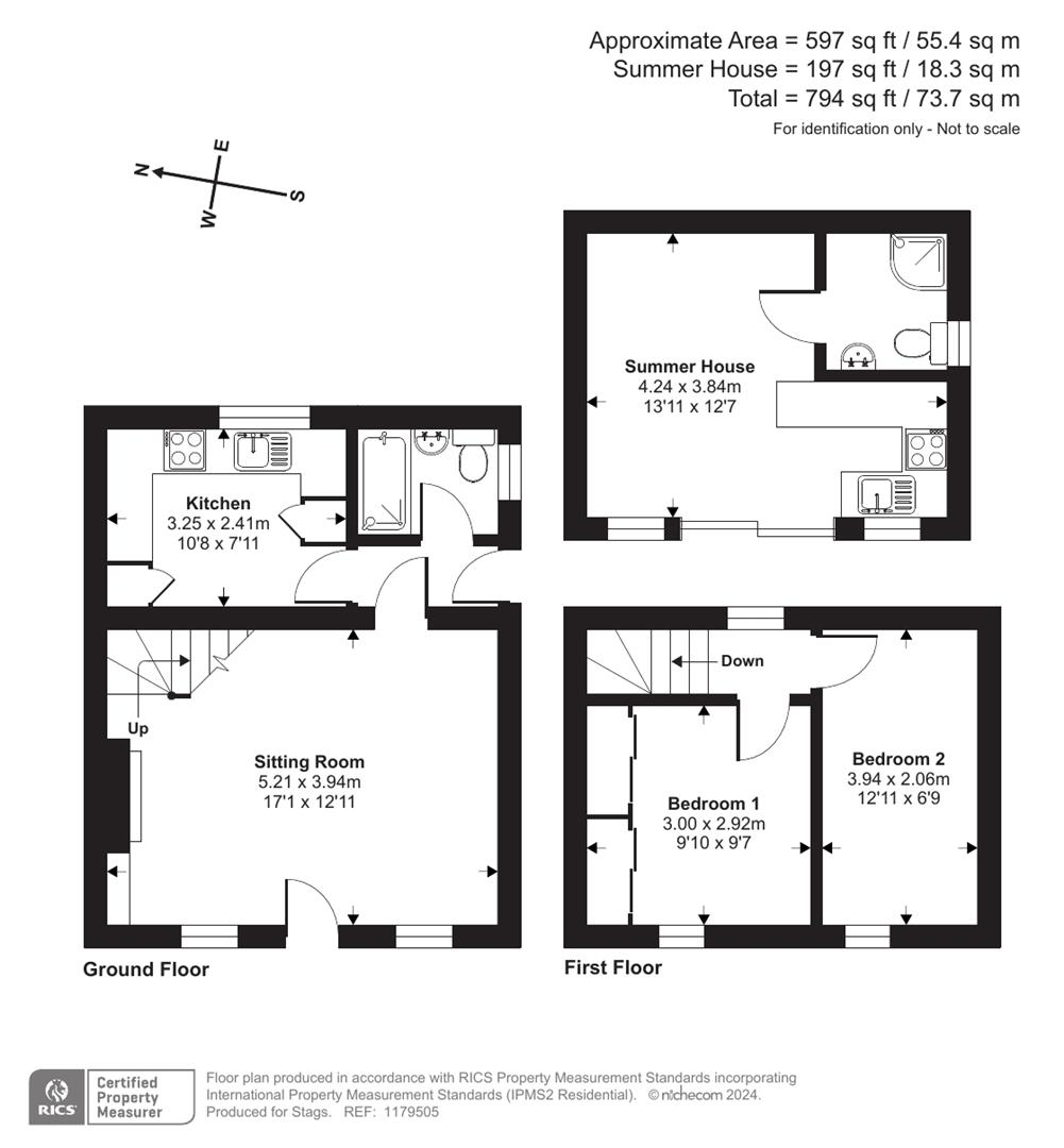 Old Parsonage Cottage, High Street, Cullompton floorplan