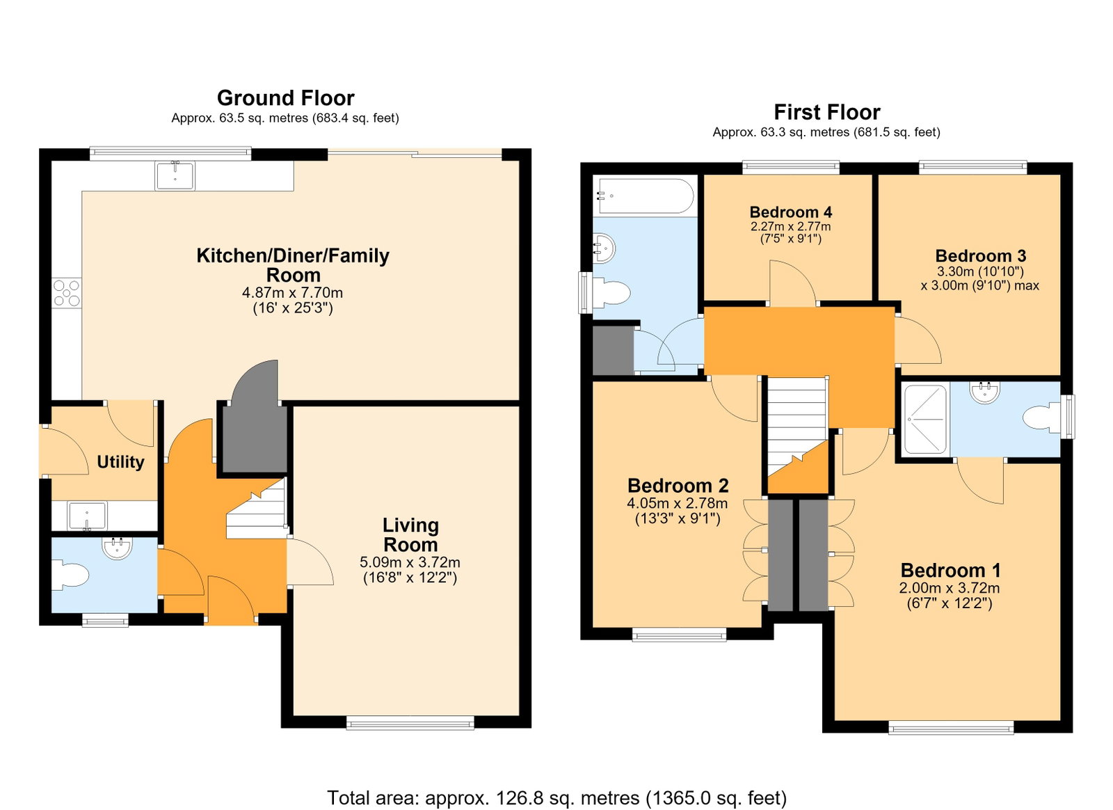 St. Philbert Street, Cardiff floorplan