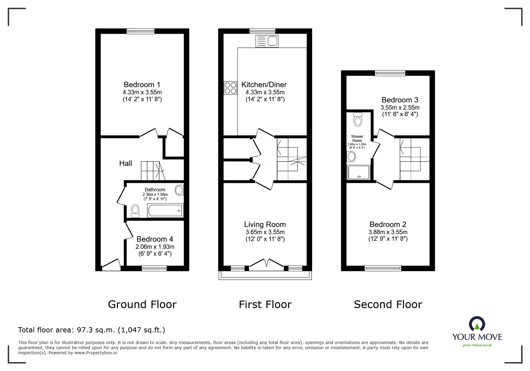7, The Saw Mills, Carlisle floorplan