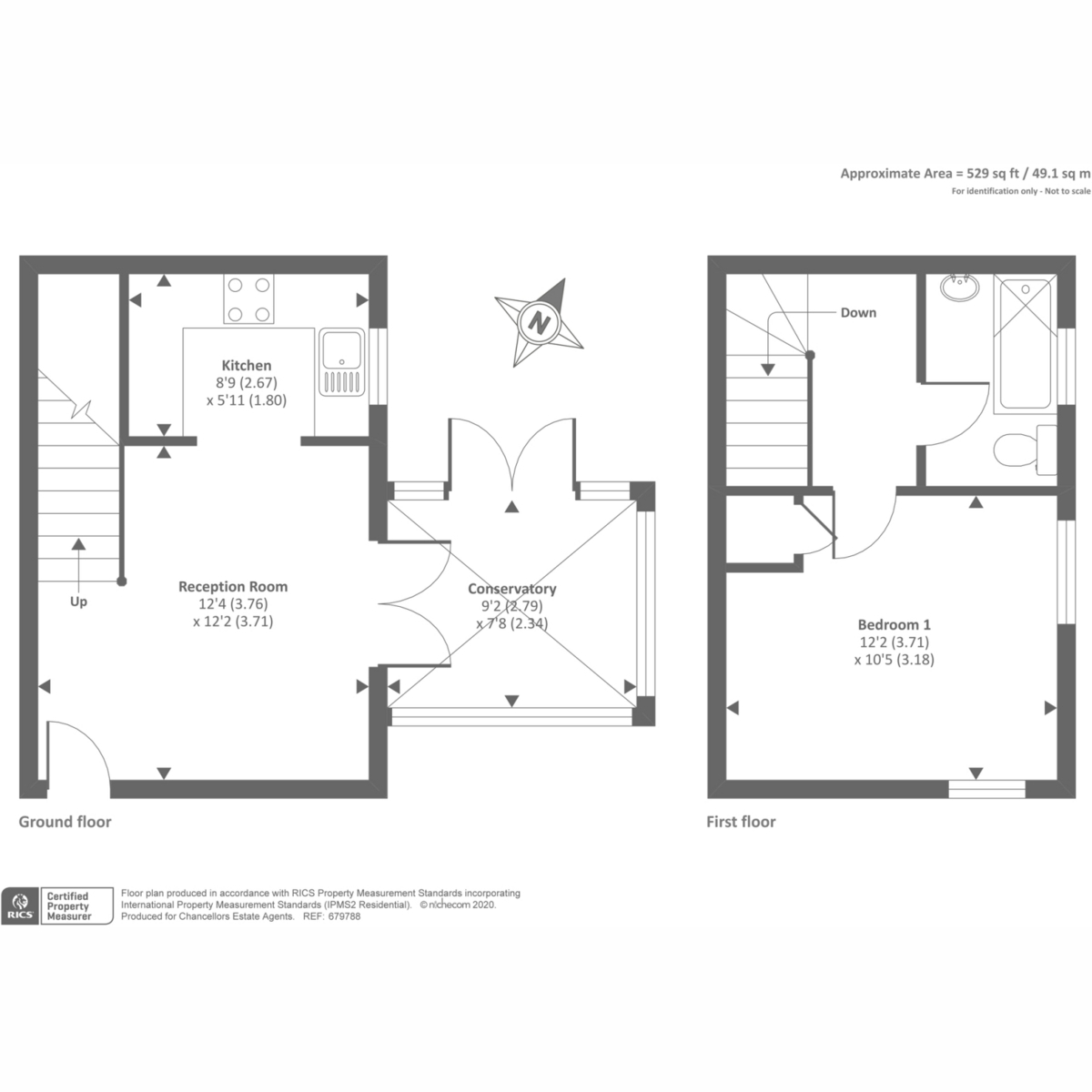 22, Farmington Drive, Witney floorplan