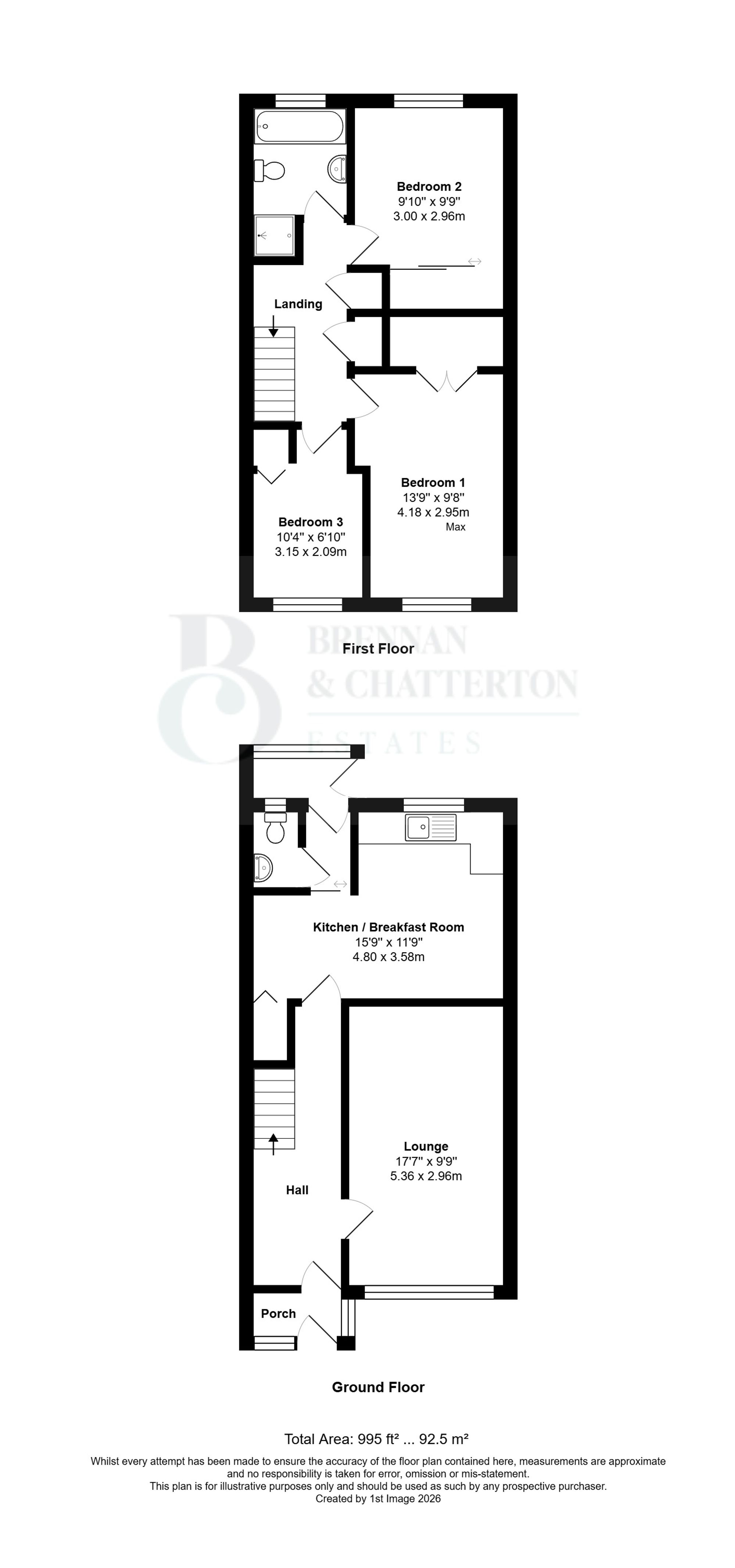 25 The Pitcroft, Chichester floorplan