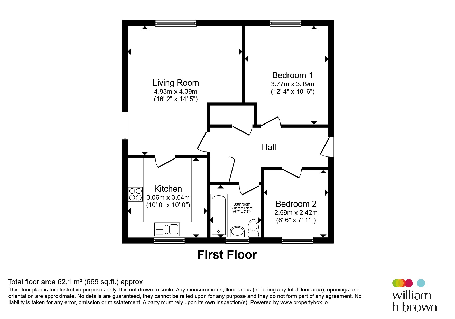 20, Dellfield, Ware floorplan