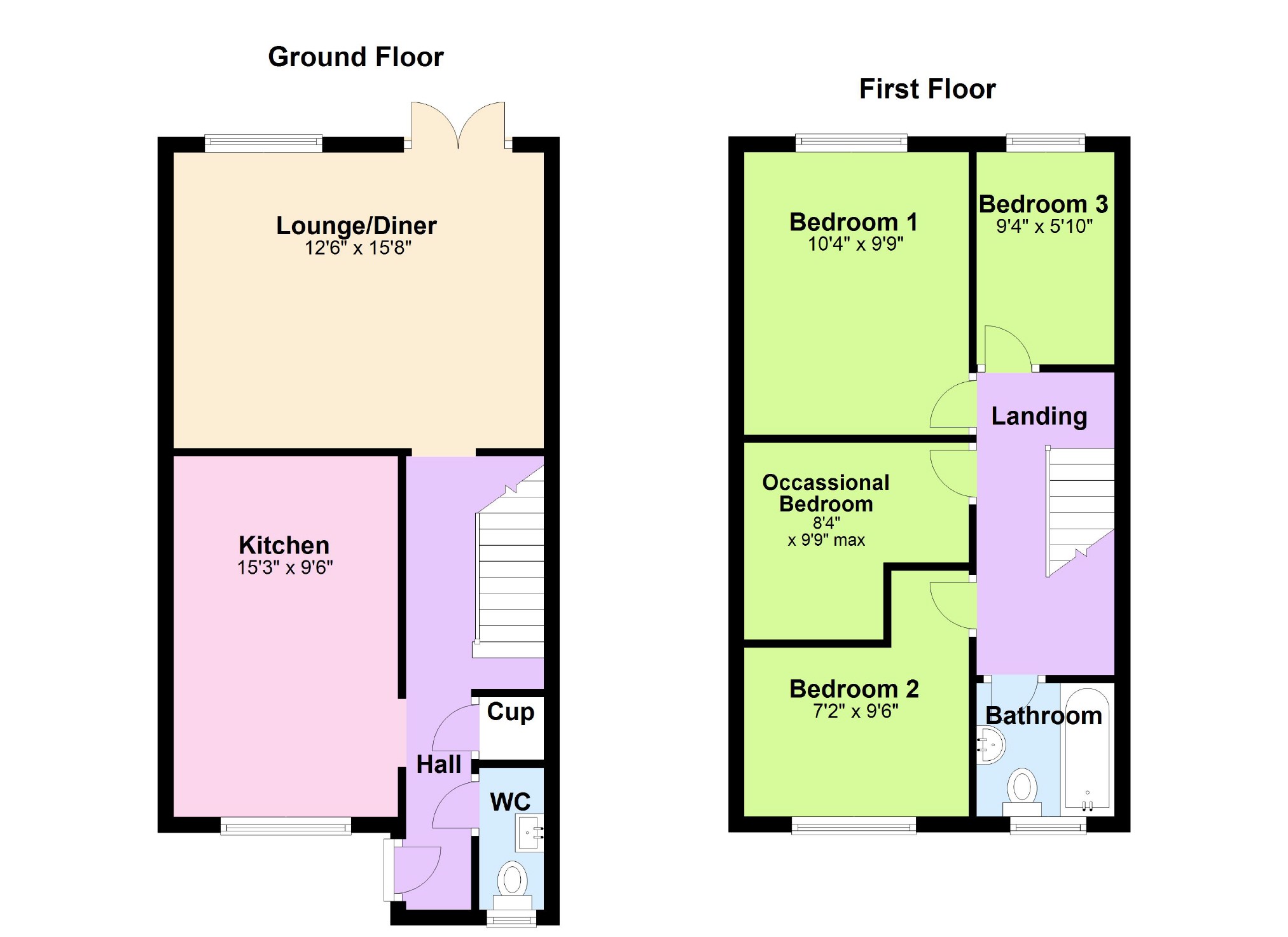 3 Bedrooms Semi-detached house for sale in Spoondell, Dunstable LU6