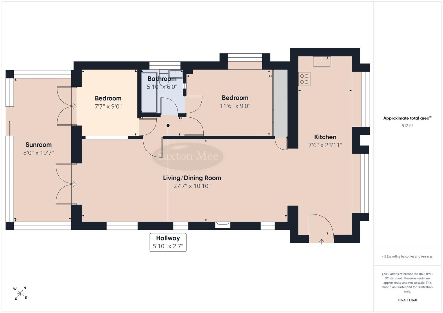158, Coniston Road, Dronfield floorplan