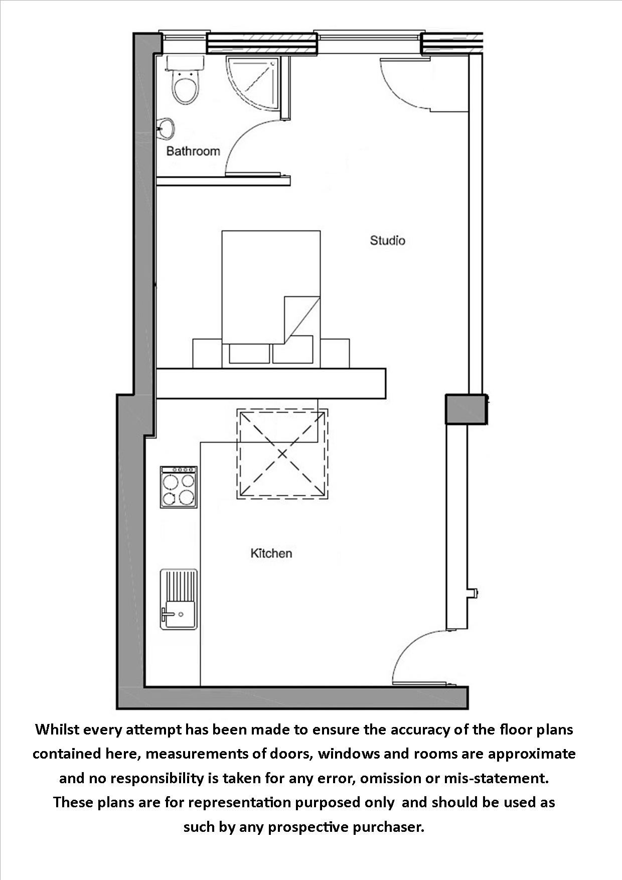 1 Bedrooms Flat to rent in High Street, Bagshot GU19