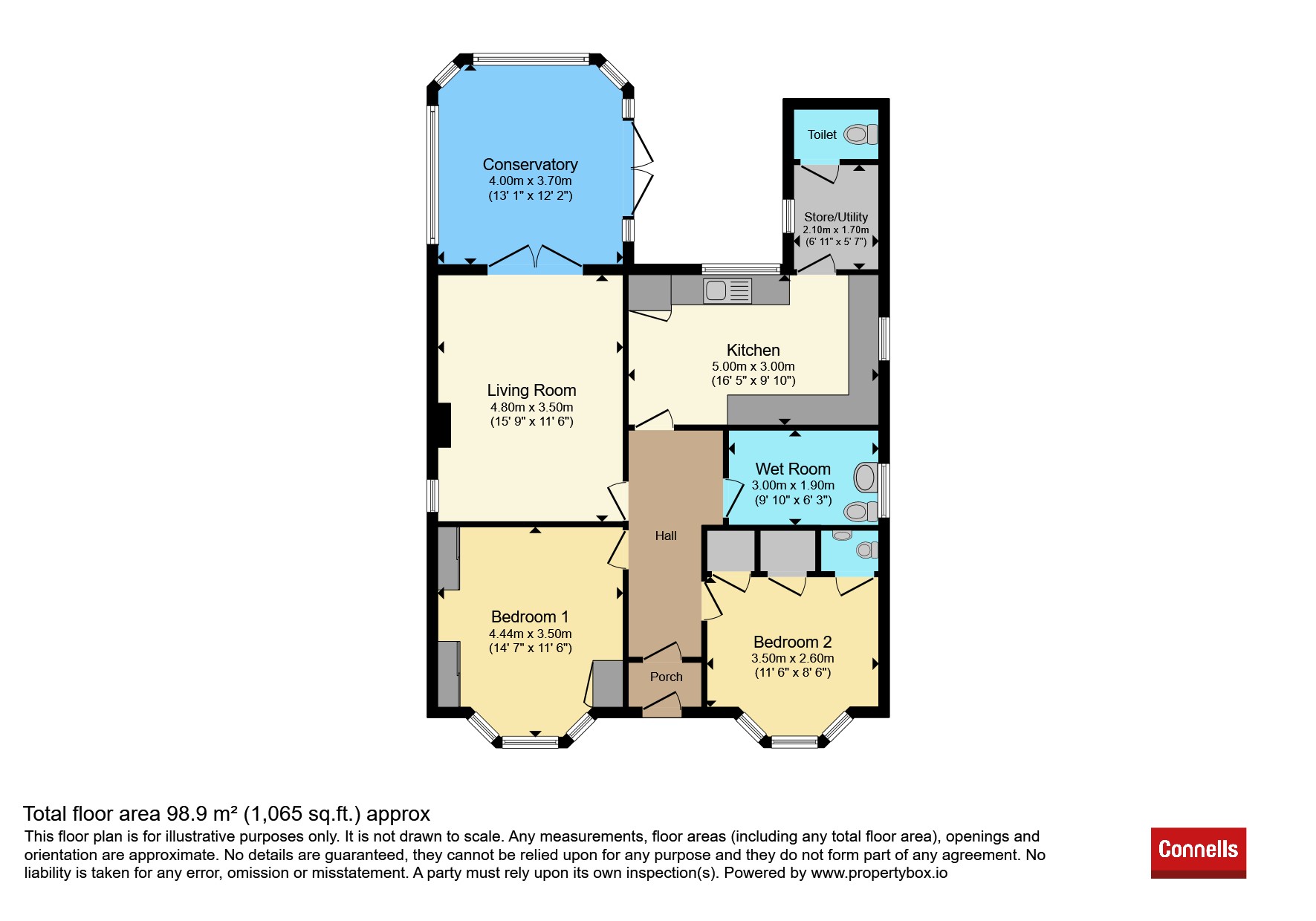 7, Mere Croft, Cannock floorplan