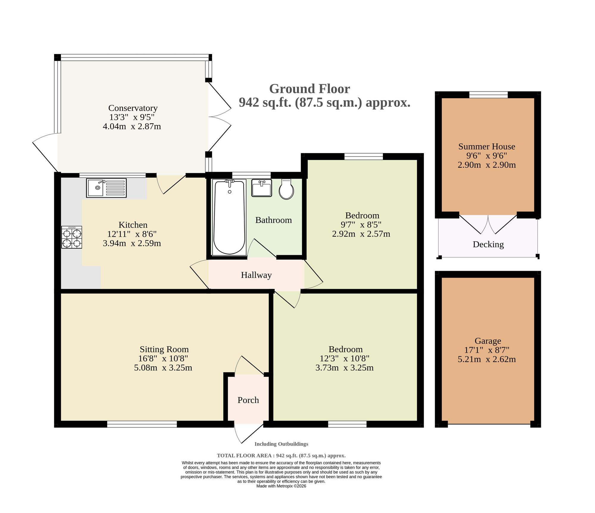 2 Priory Close, Norwich floorplan