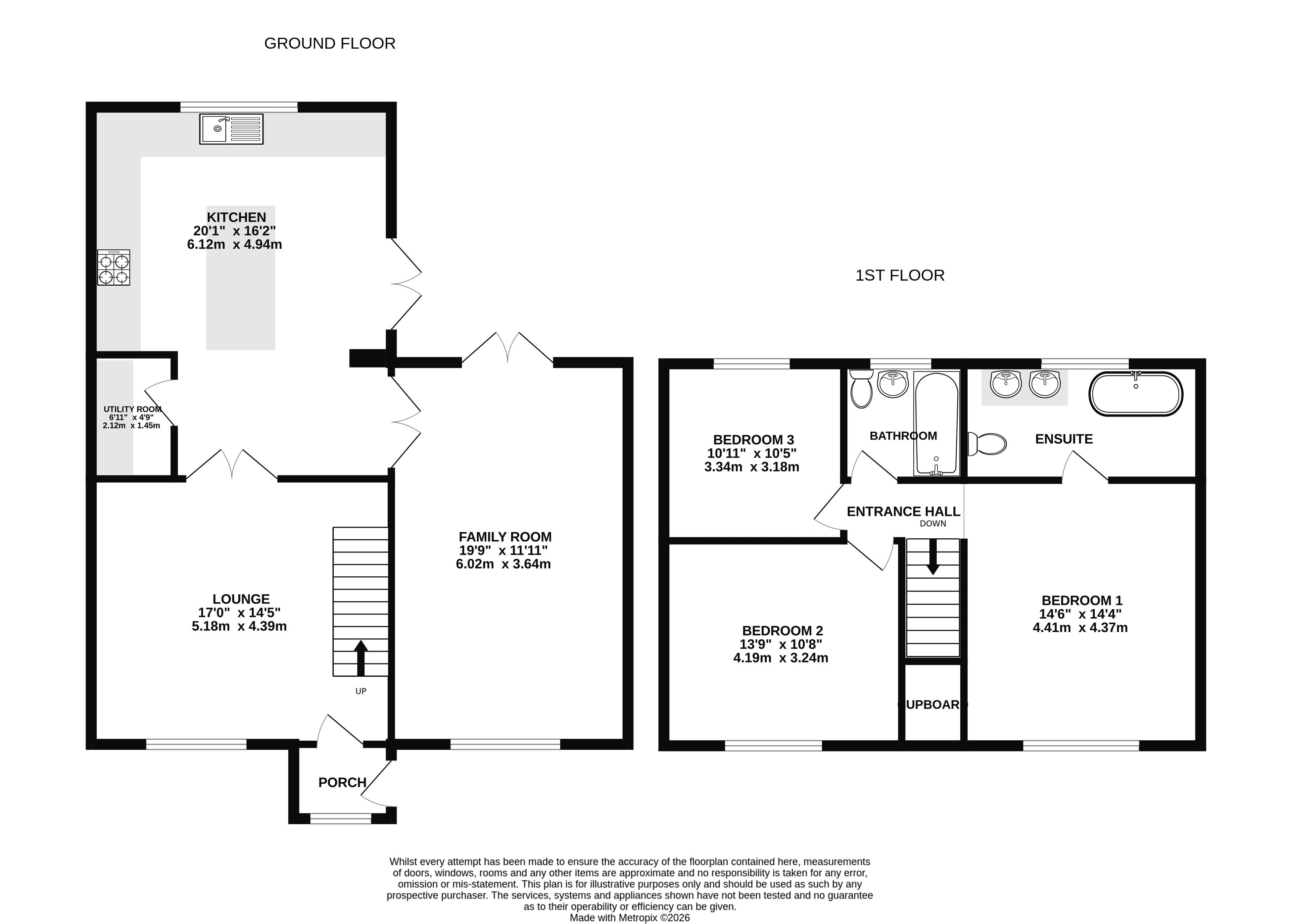 71, Parkhouse Farm Way, Havant floorplan