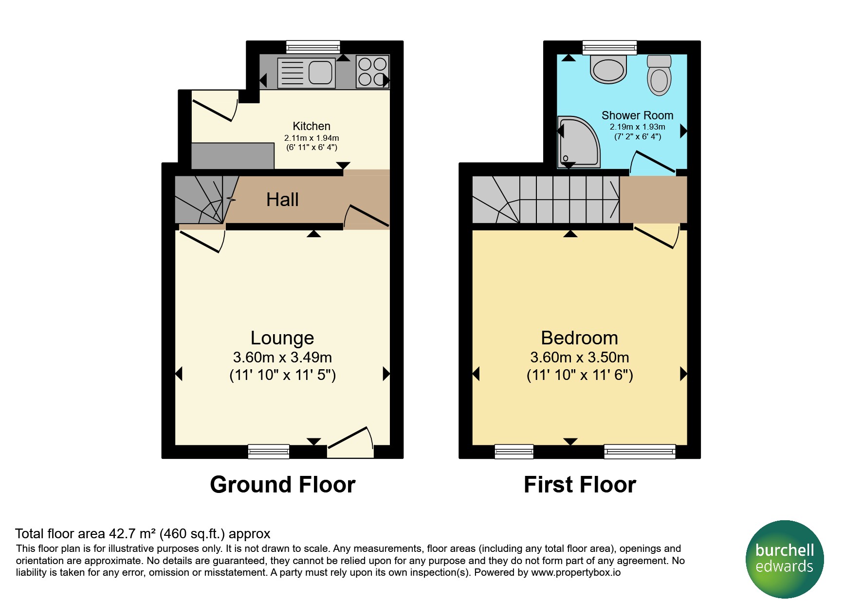 6, Field Lane, Belper floorplan