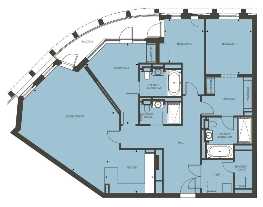 56, John Islip street, London floorplan