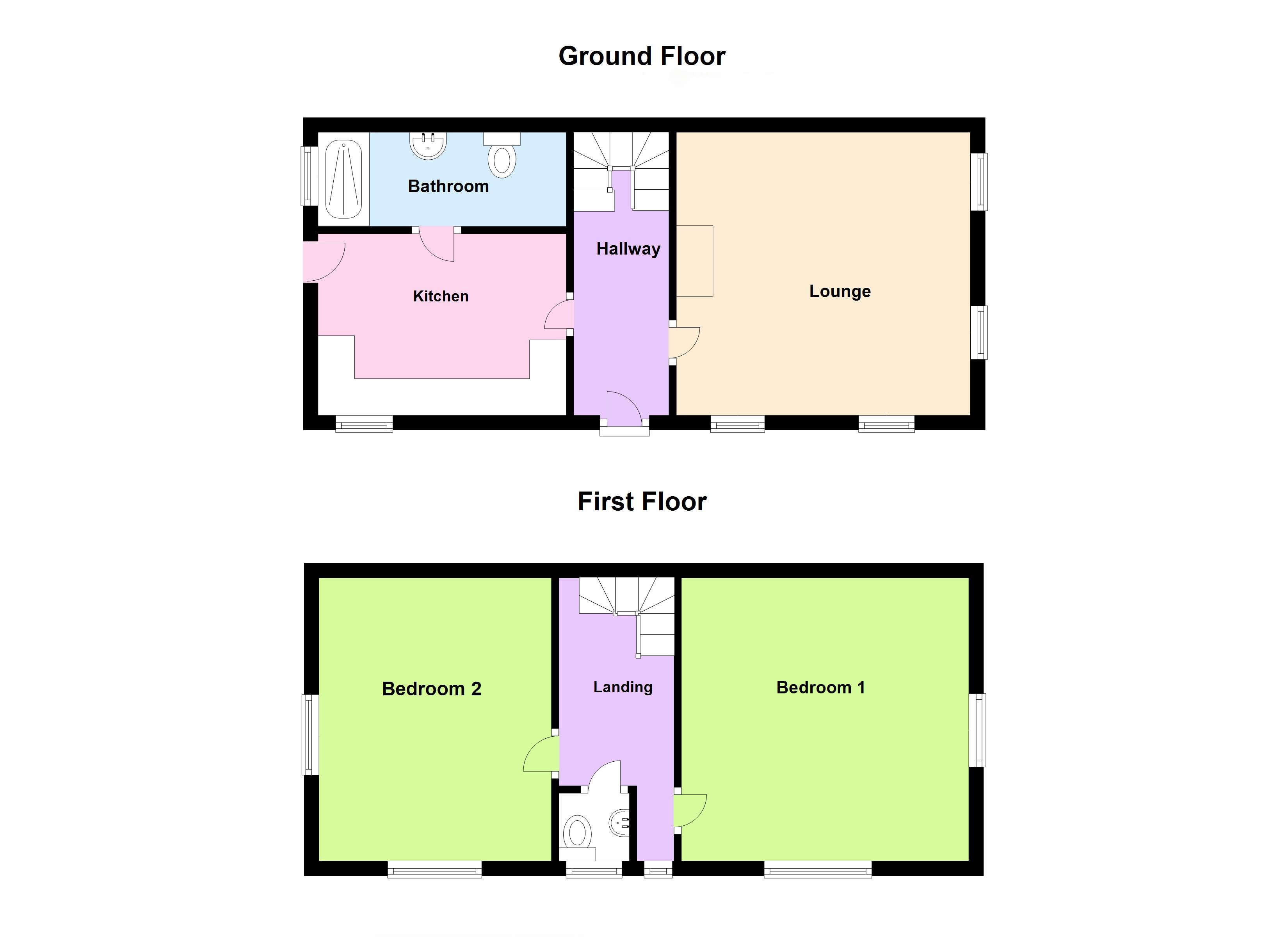 Swallow Cottage,, Llanfallteg, Carmarthenshire floorplan