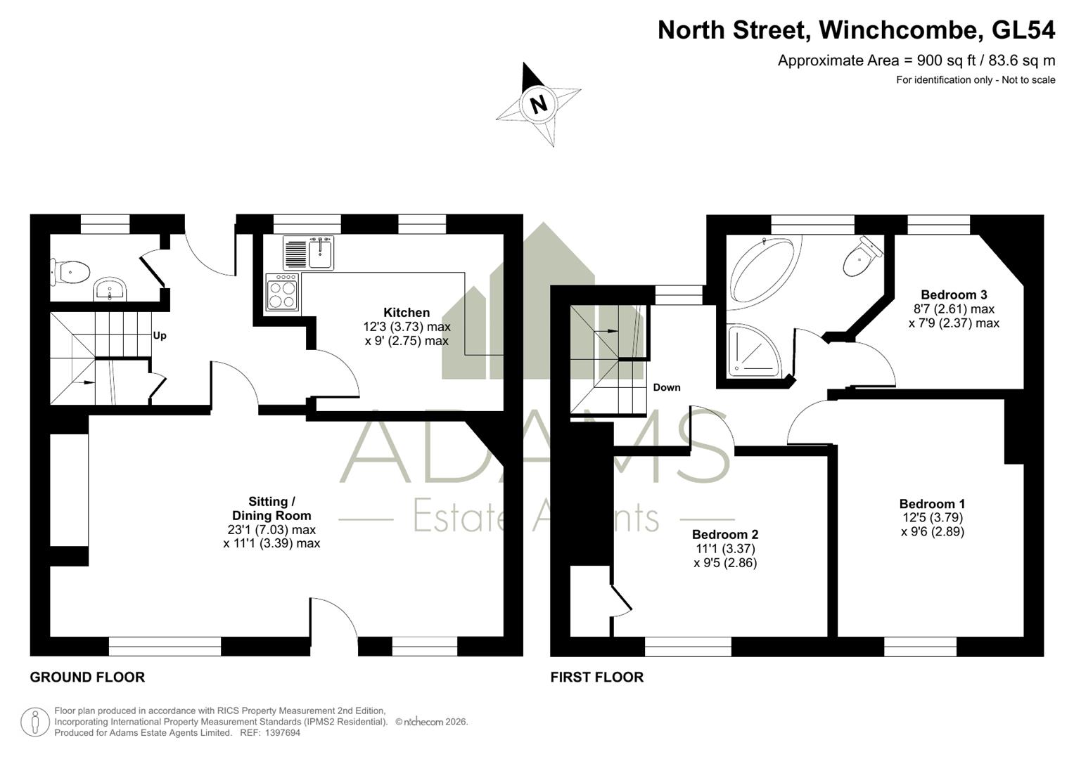 41, North Street, Winchcombe floorplan