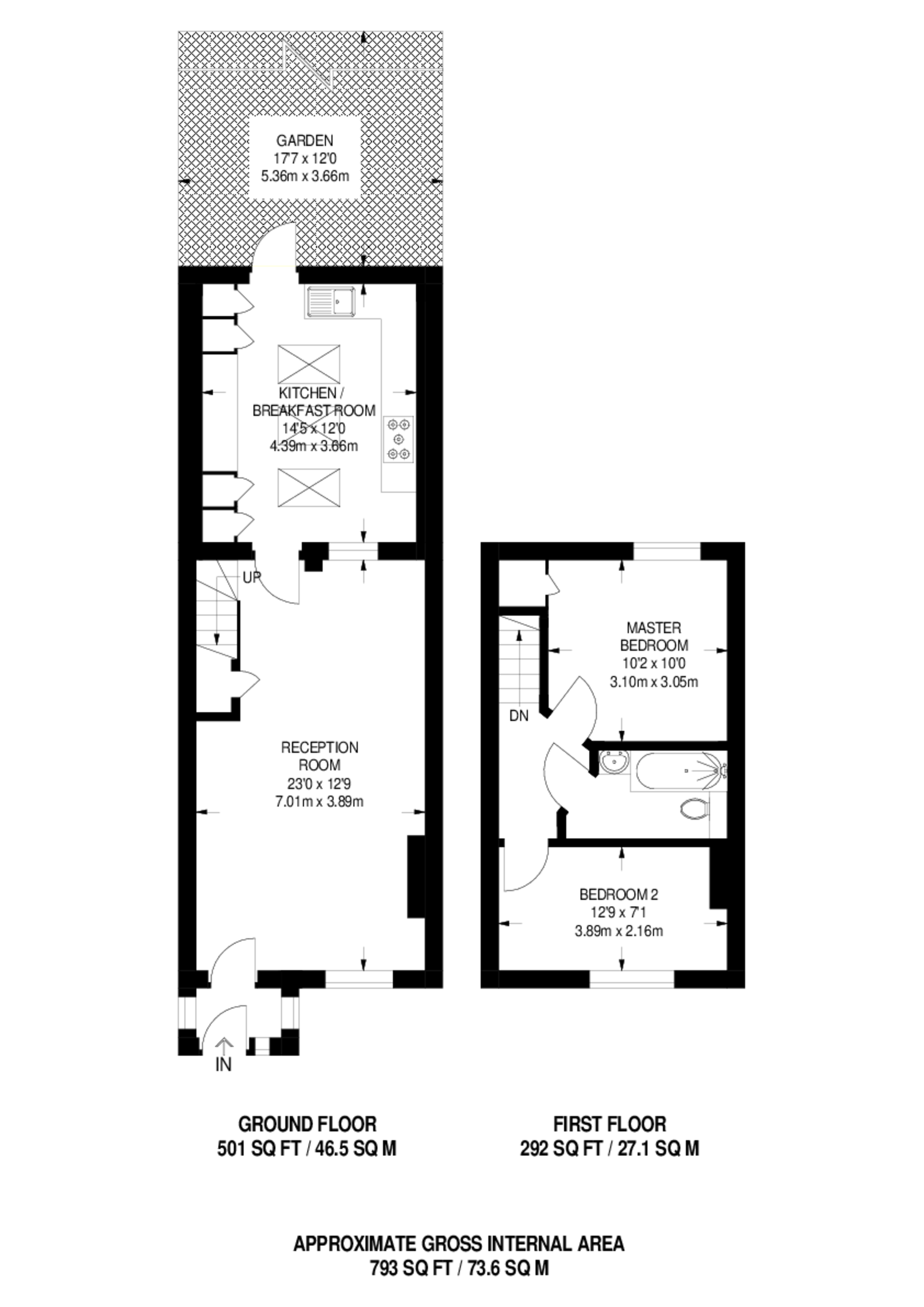 Southgate N14, Southgate floorplan