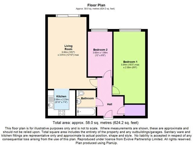 2 Bedrooms Flat for sale in Aspley Court, Bedford MK40
