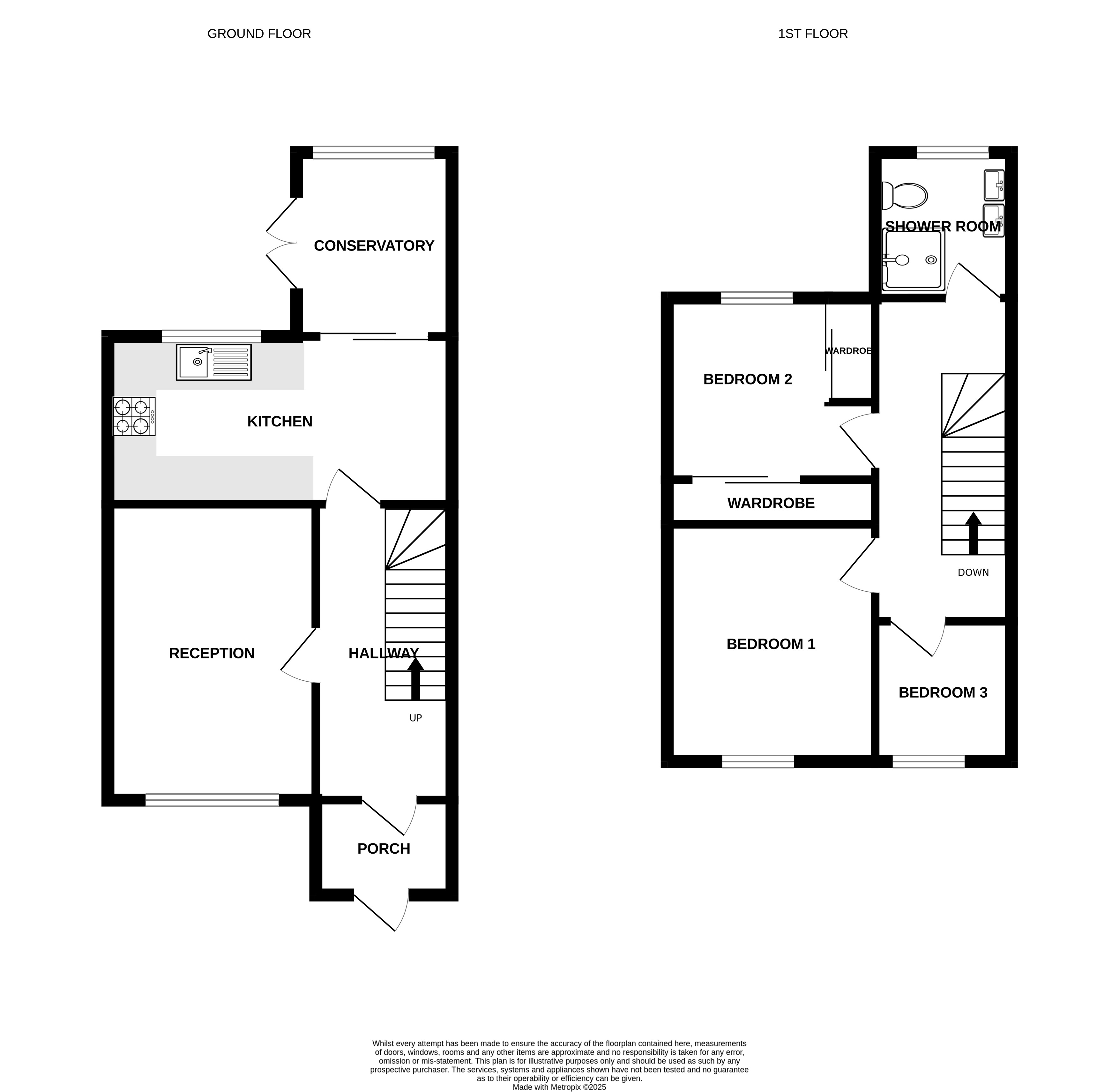 2, Nottingham Close, Hertfordshire floorplan
