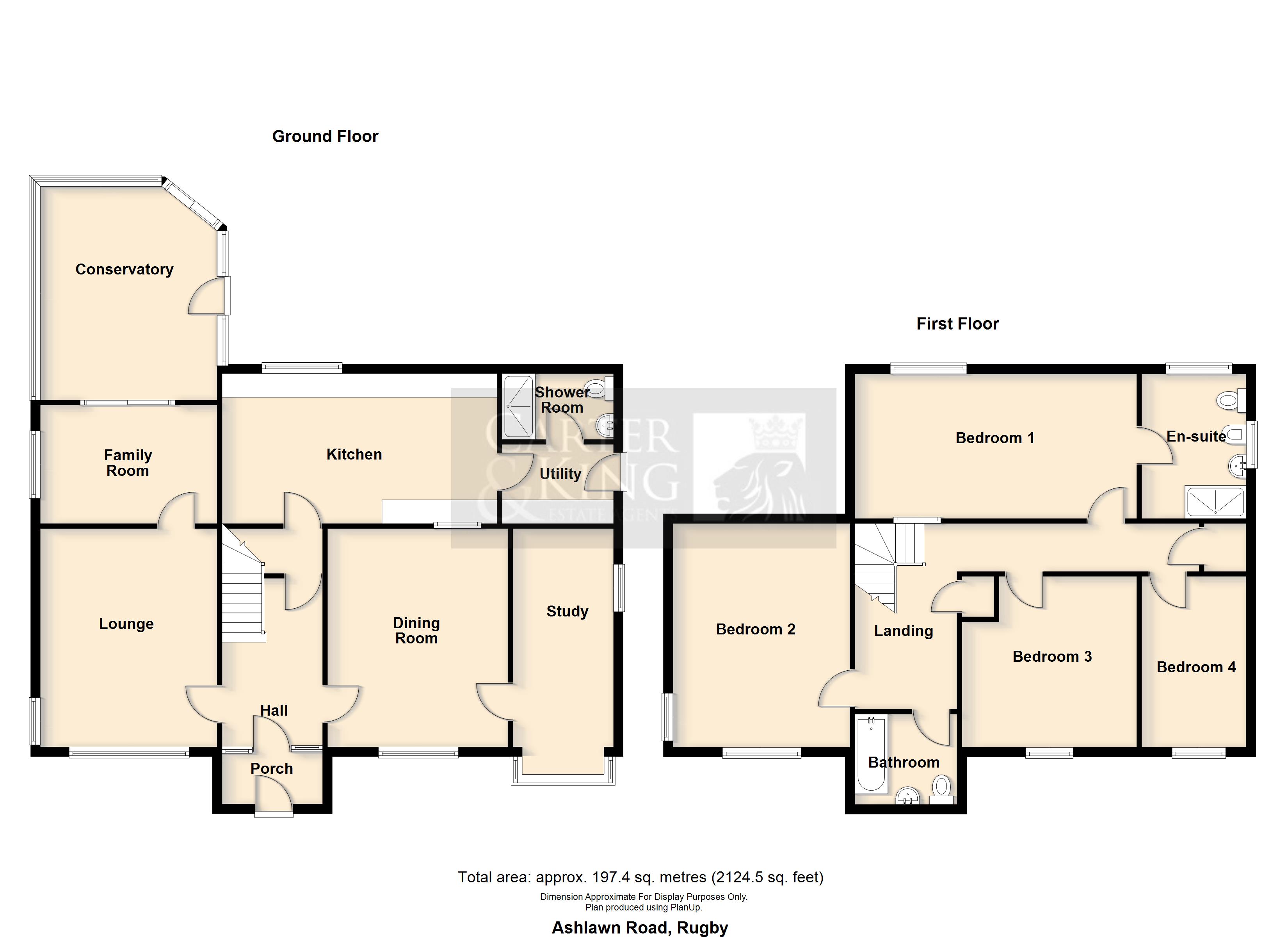 94, Ashlawn Road, Rugby floorplan