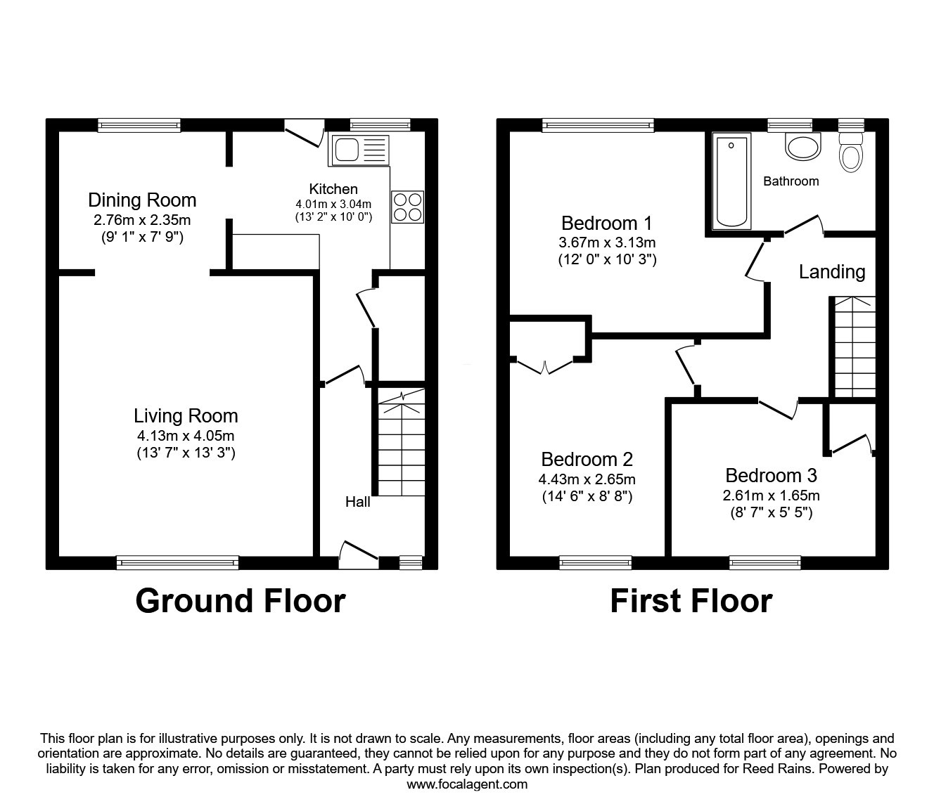 64, Pipers Lane, Cheshire floorplan