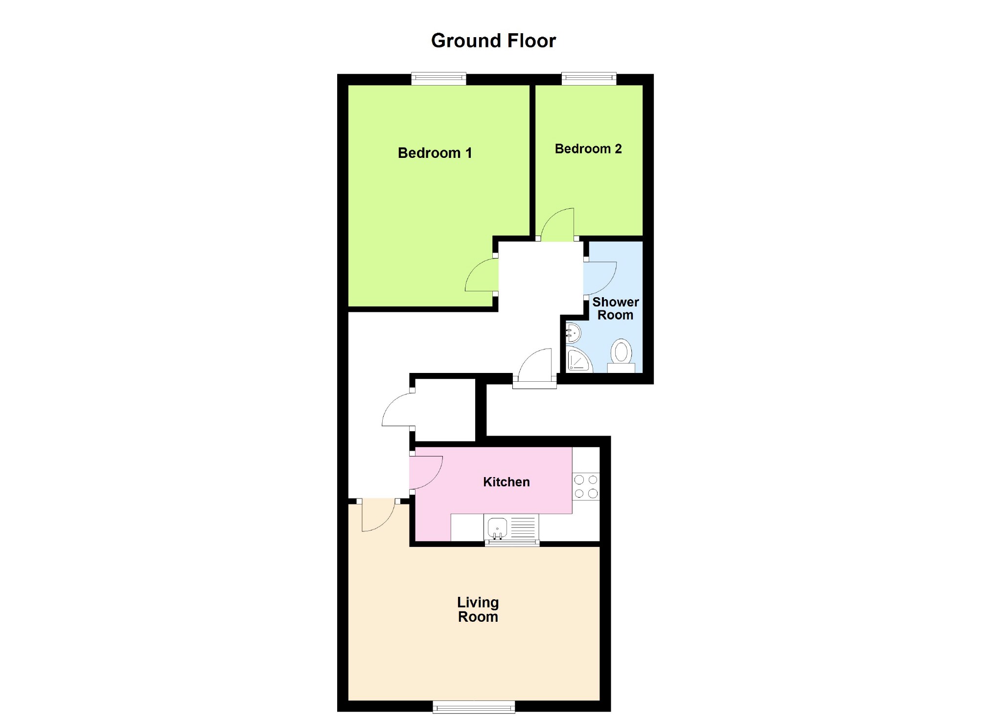 2 Bedrooms Flat to rent in Upper Church Road, Weston-Super-Mare BS23