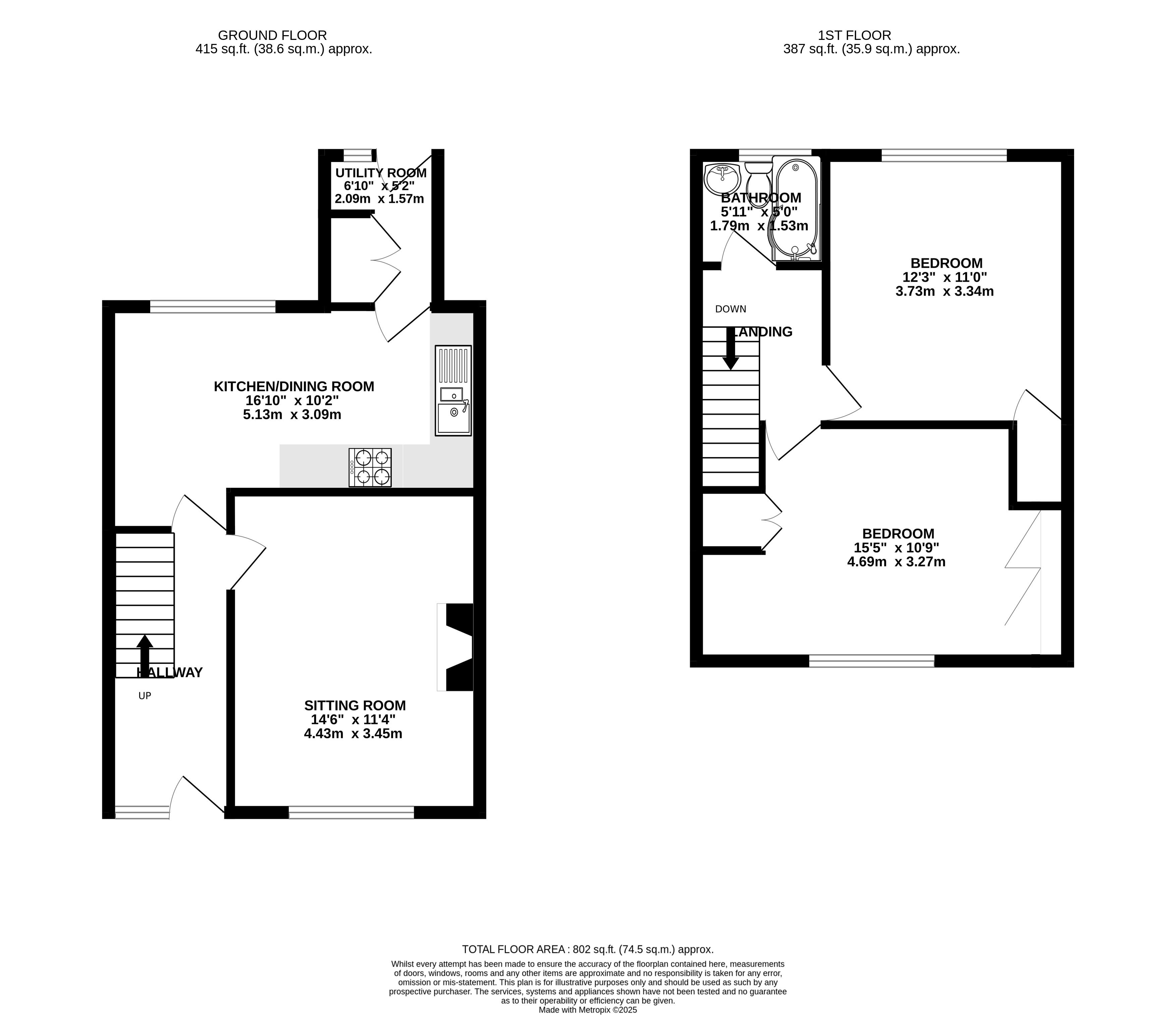 45, Peacock Avenue, Cornwall floorplan