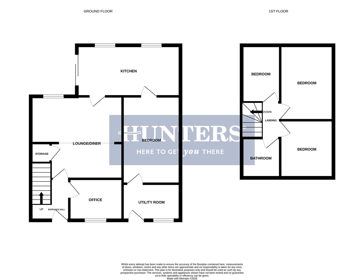 26, Hamilton Close, Stourbridge floorplan