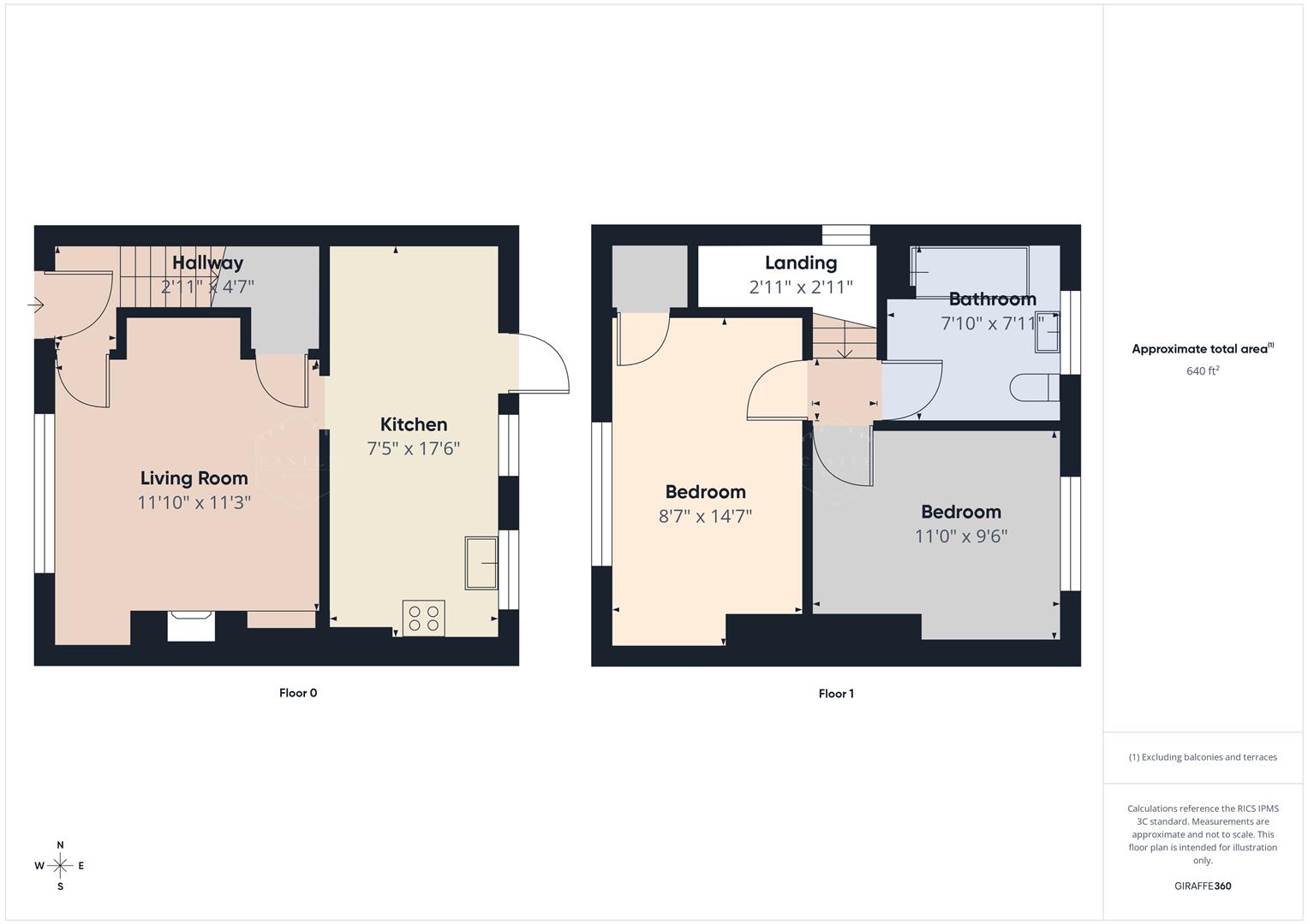19, Mill Lane, Sharnford floorplan