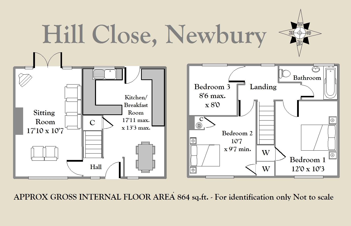 3 Bedrooms  for sale in Hill Close, Newbury RG14