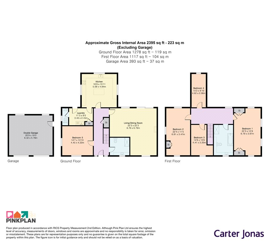 Midway,, Church Hanborough, Oxfordshire floorplan