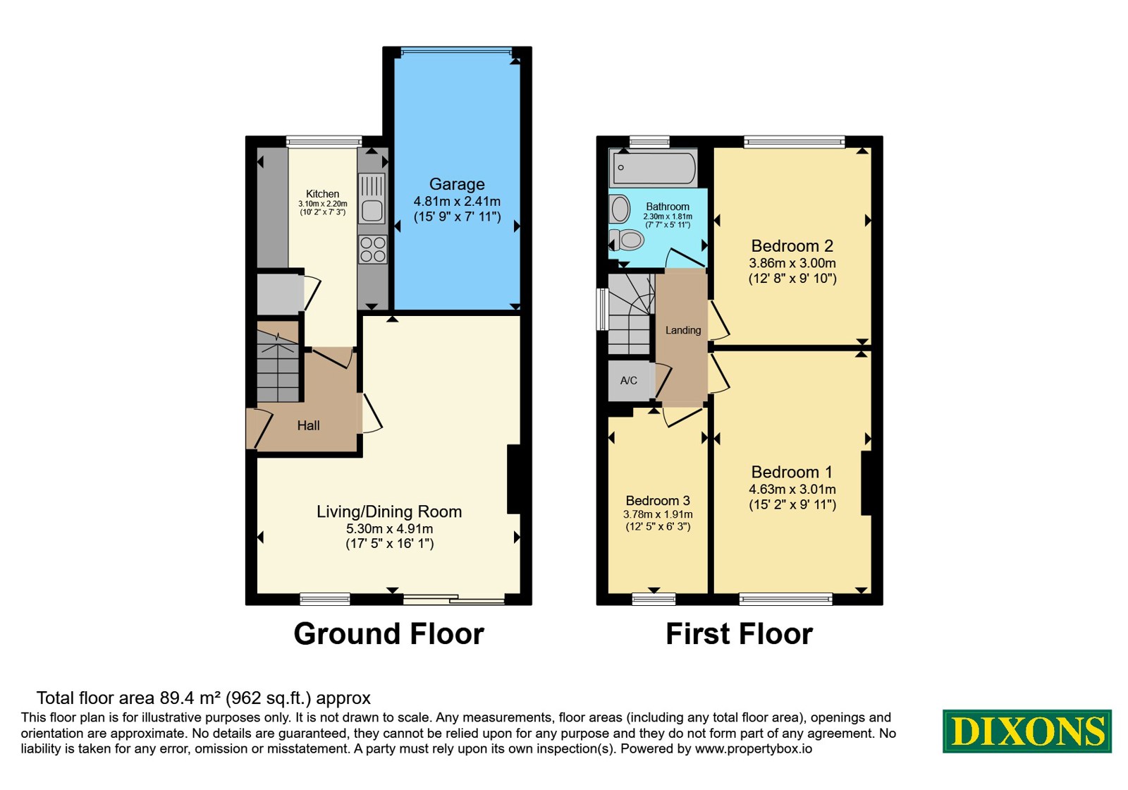 8, Green Acres, West Midlands floorplan