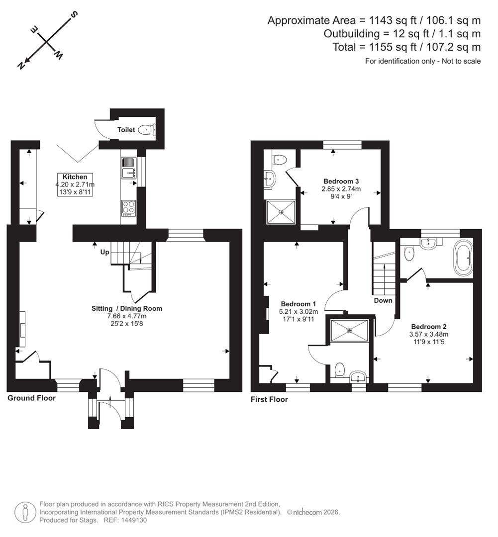 Little Hendon, Tiverton floorplan