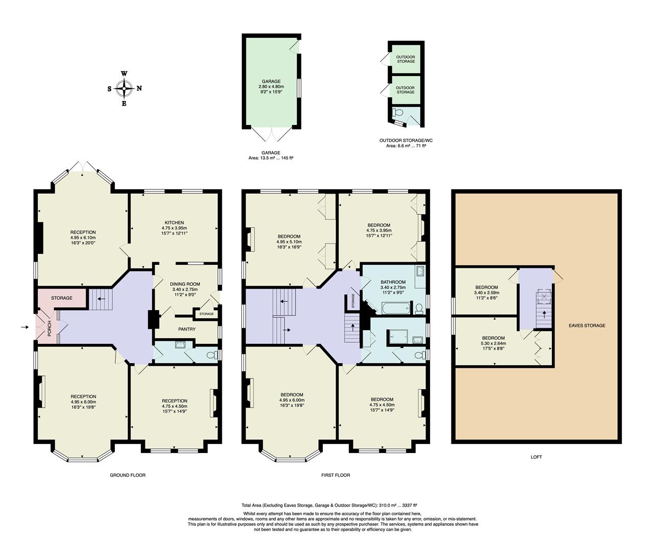 15, Bushwood, Leytonstone floorplan