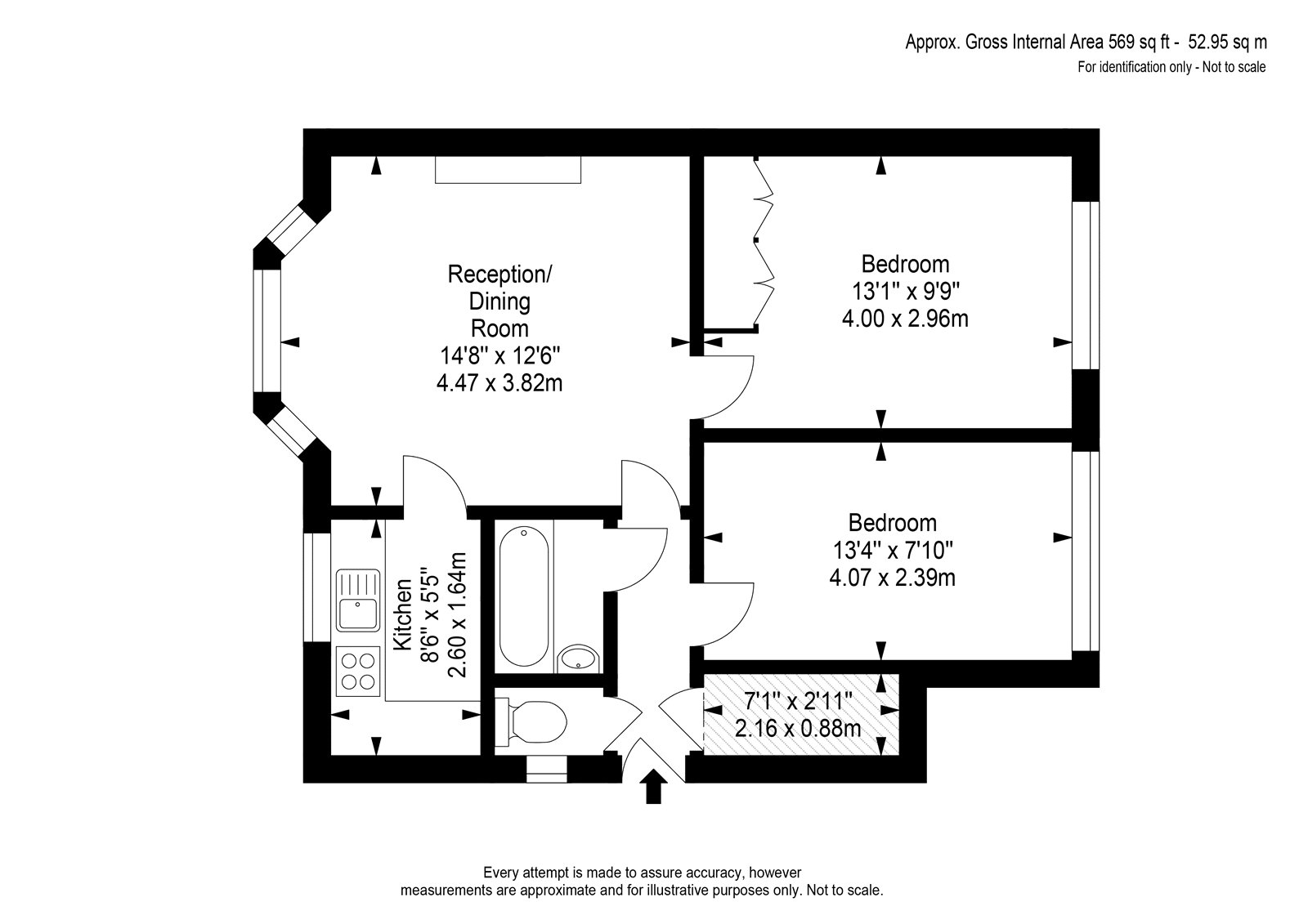 Tartar Road, Surrey floorplan
