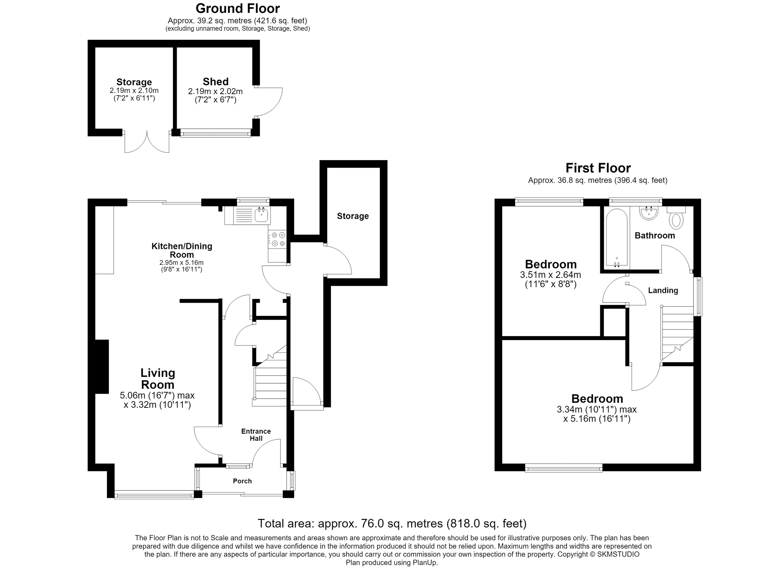 10 Cradley Walk, Aylesbury floorplan