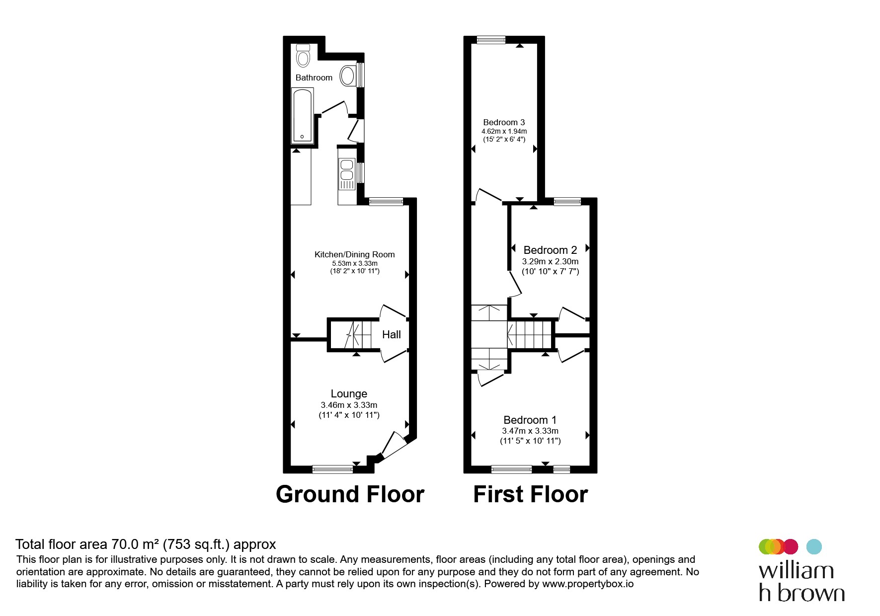 26, Helena Road, Norwich floorplan
