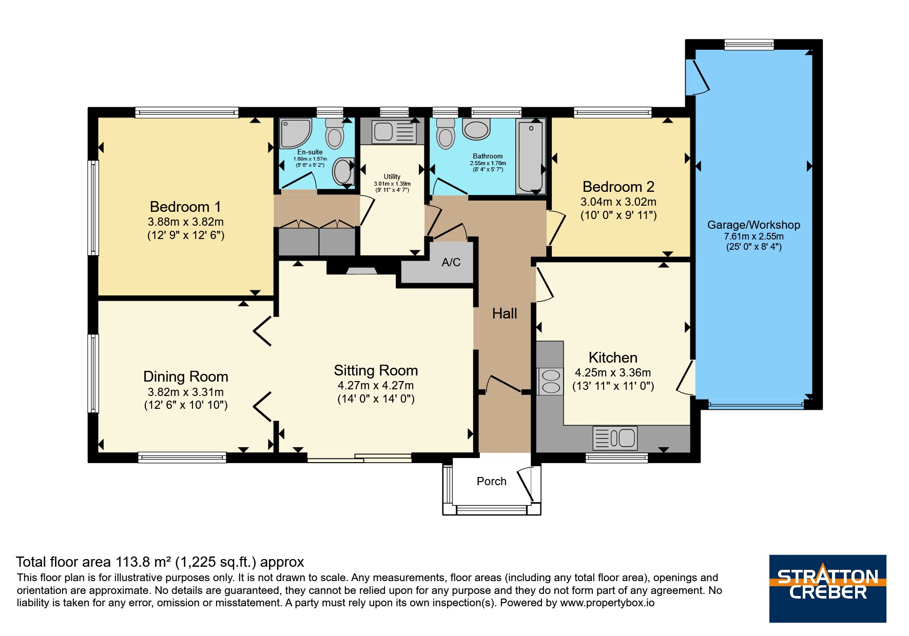 Moonta,, Rilla Mill, Cornwall floorplan