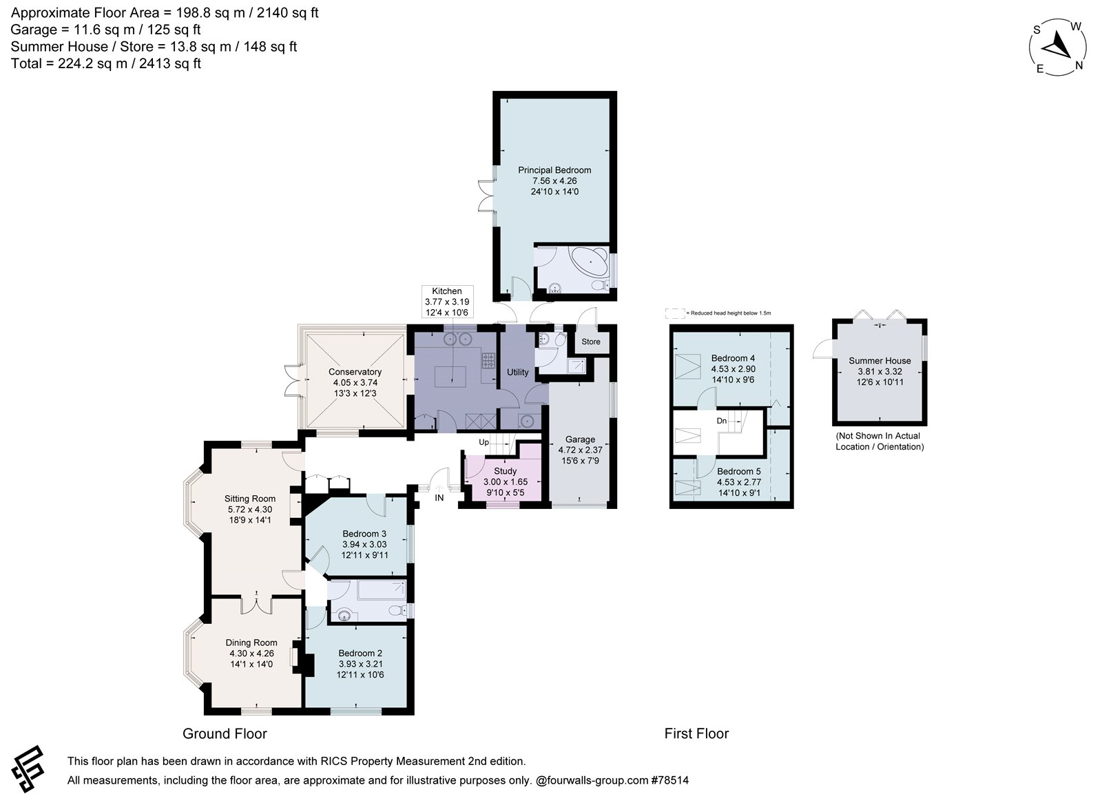 Byways House,, Beechfield Lane, Frilsham floorplan