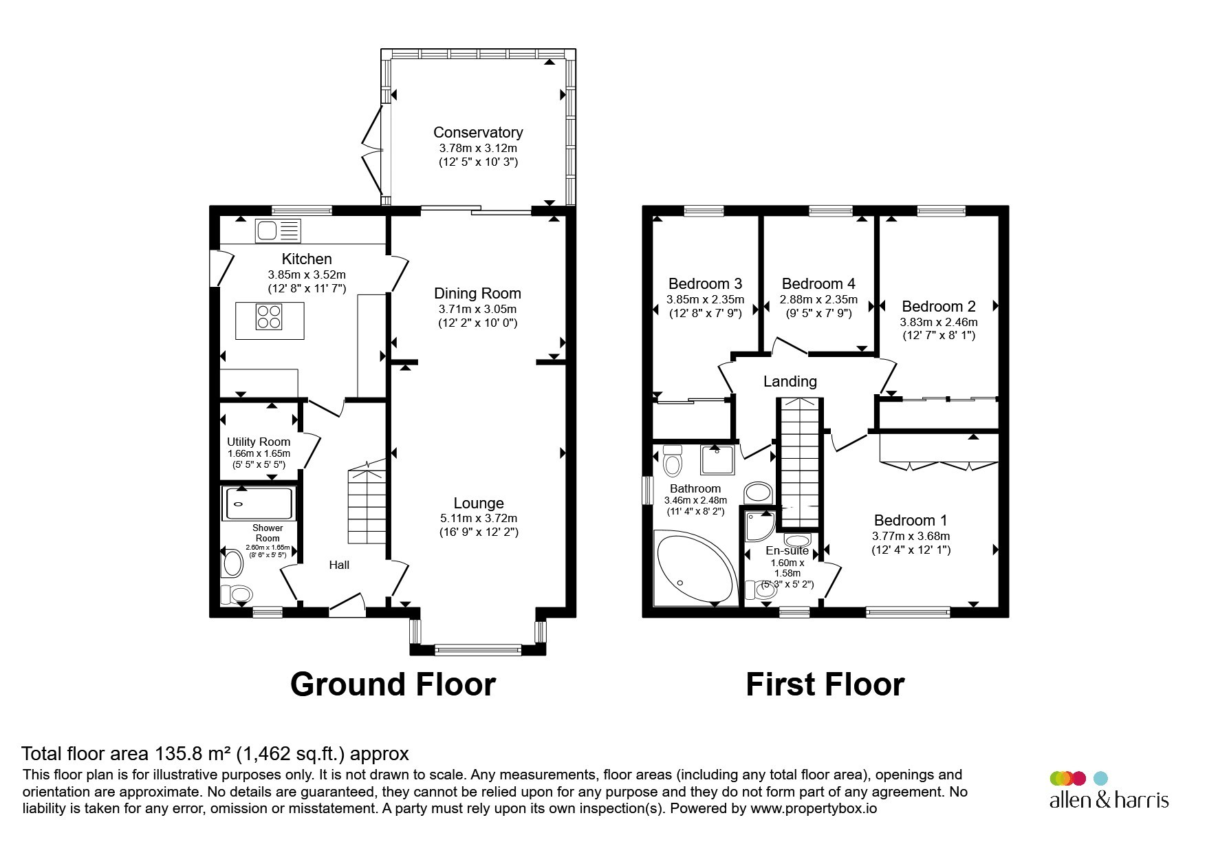 12, Flures Place, Erskine floorplan