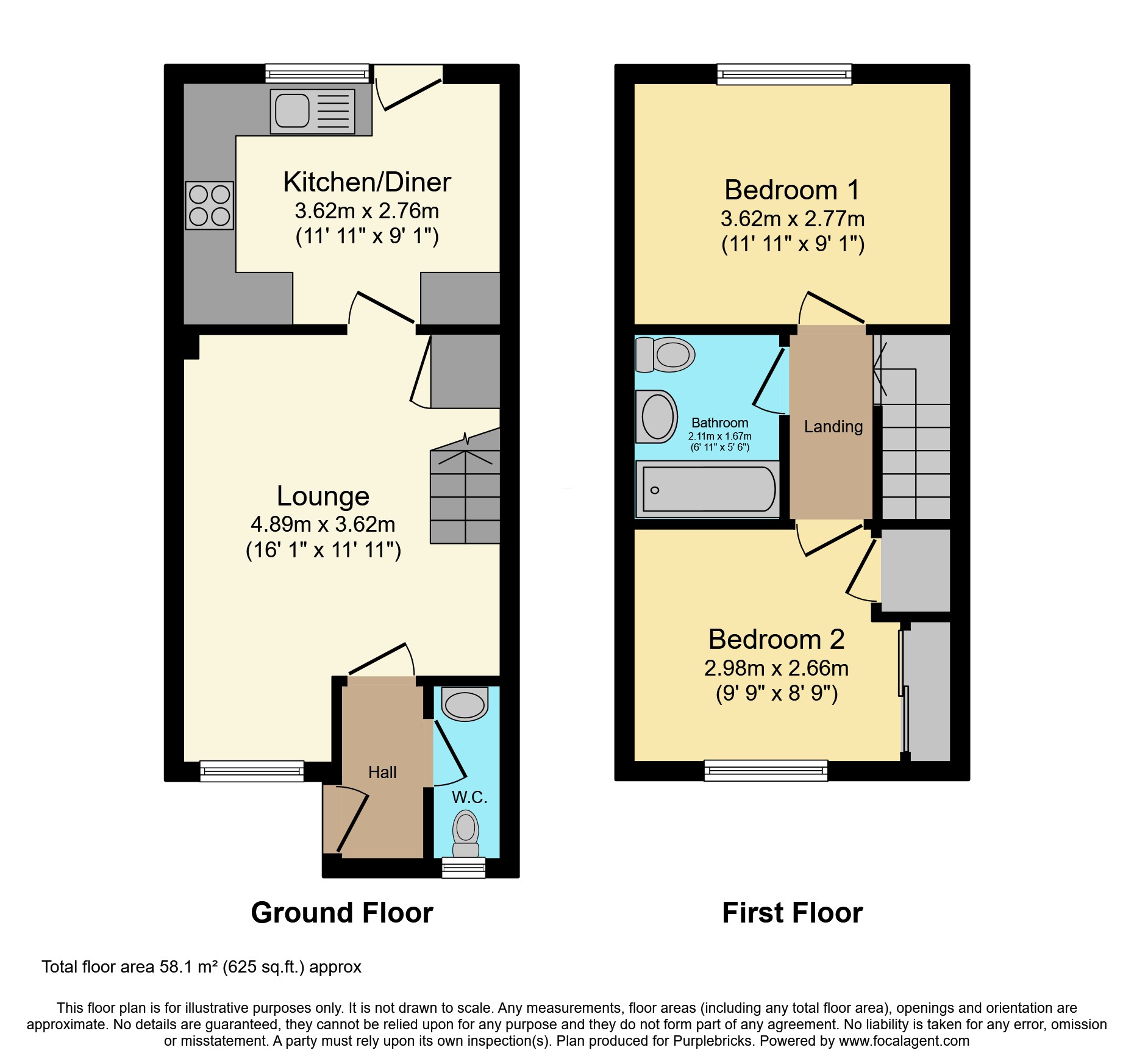 36, Brunel Road, Southampton floorplan