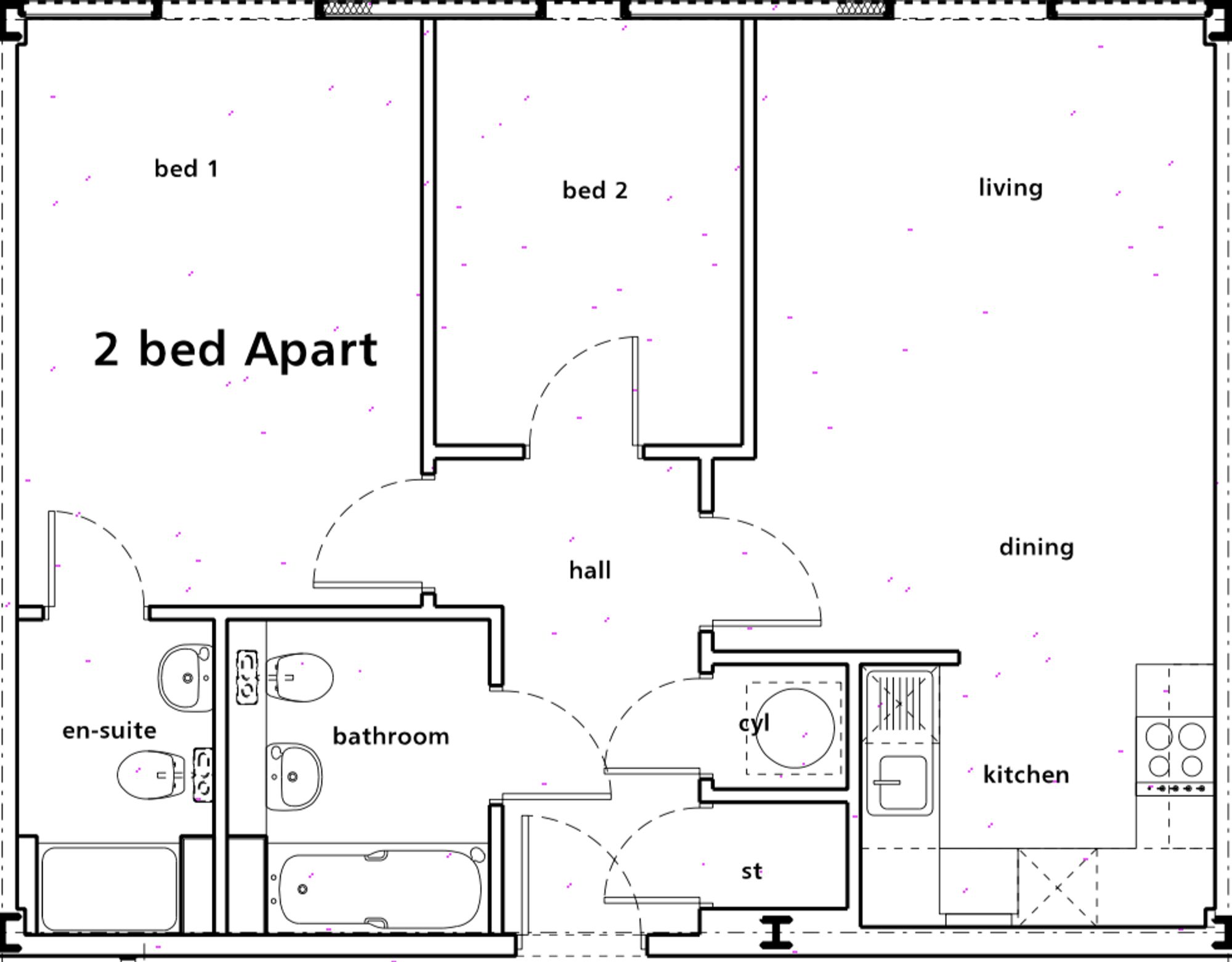 213 The Terrace, 11 Plaza Boulevard, Liverpool floorplan