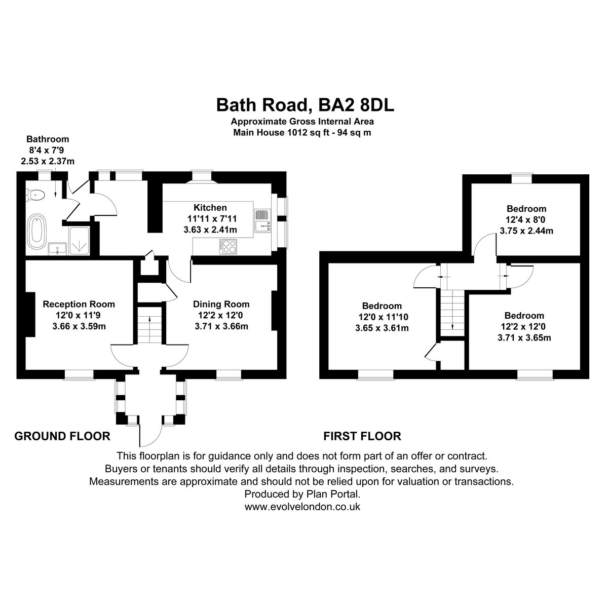 49, Bath Road, Bath floorplan