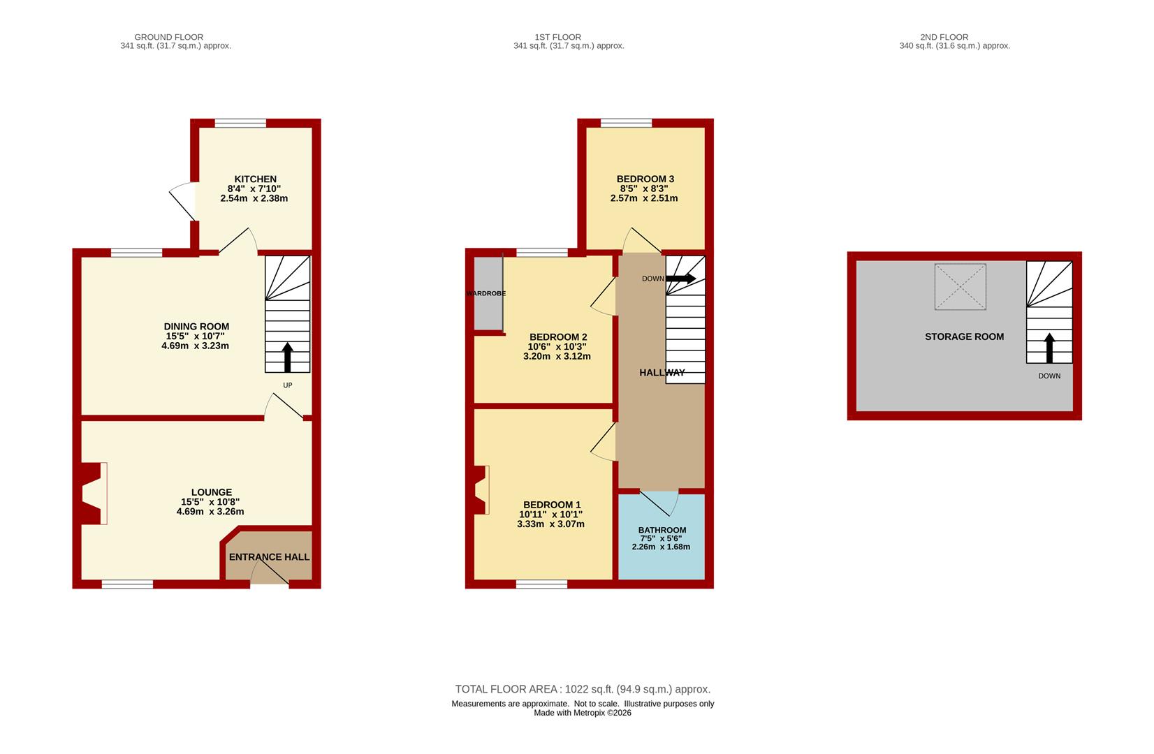 22, Boxbush Road, Coleford floorplan