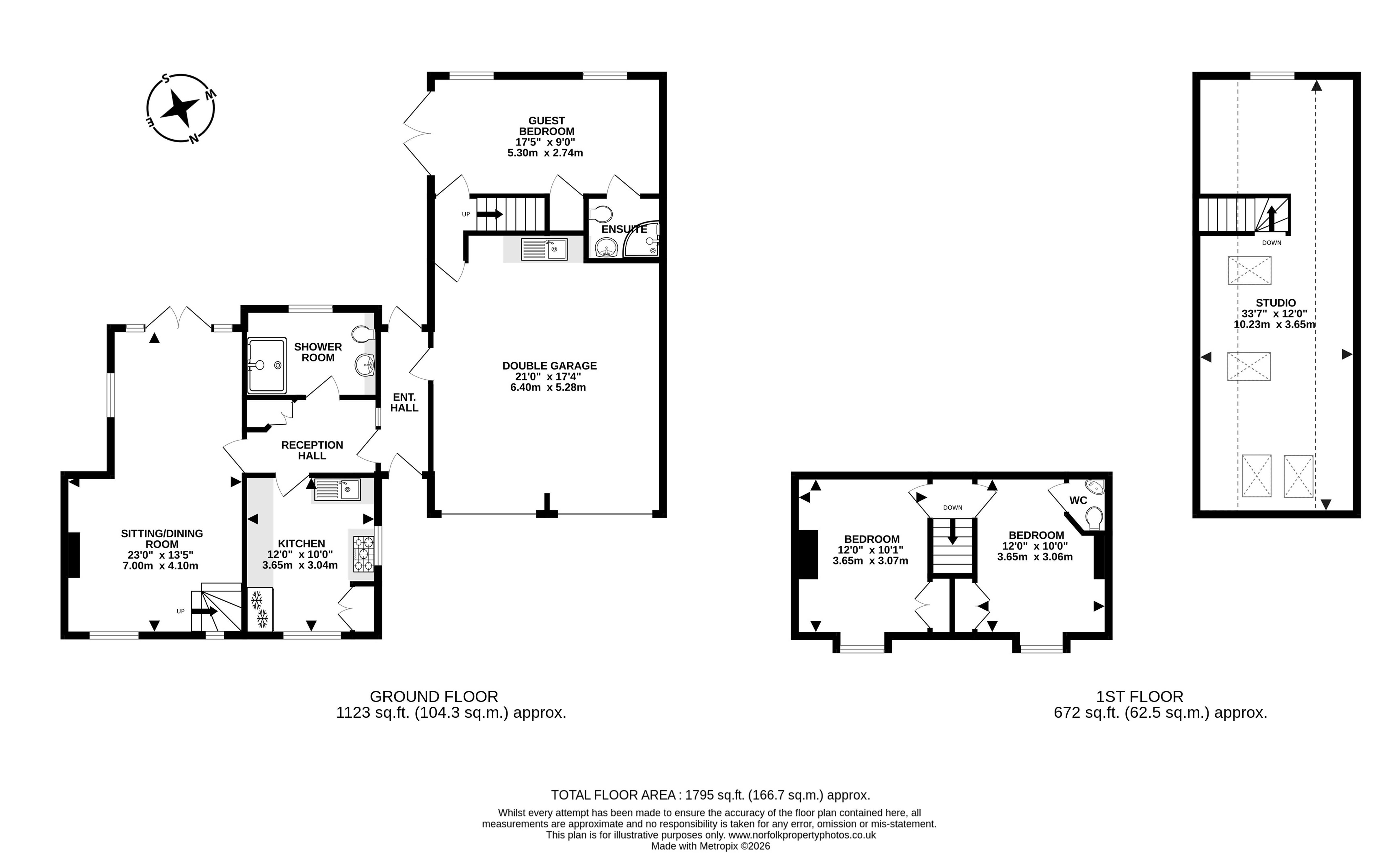 Thatched Cottage, Beech Road, Norwich floorplan