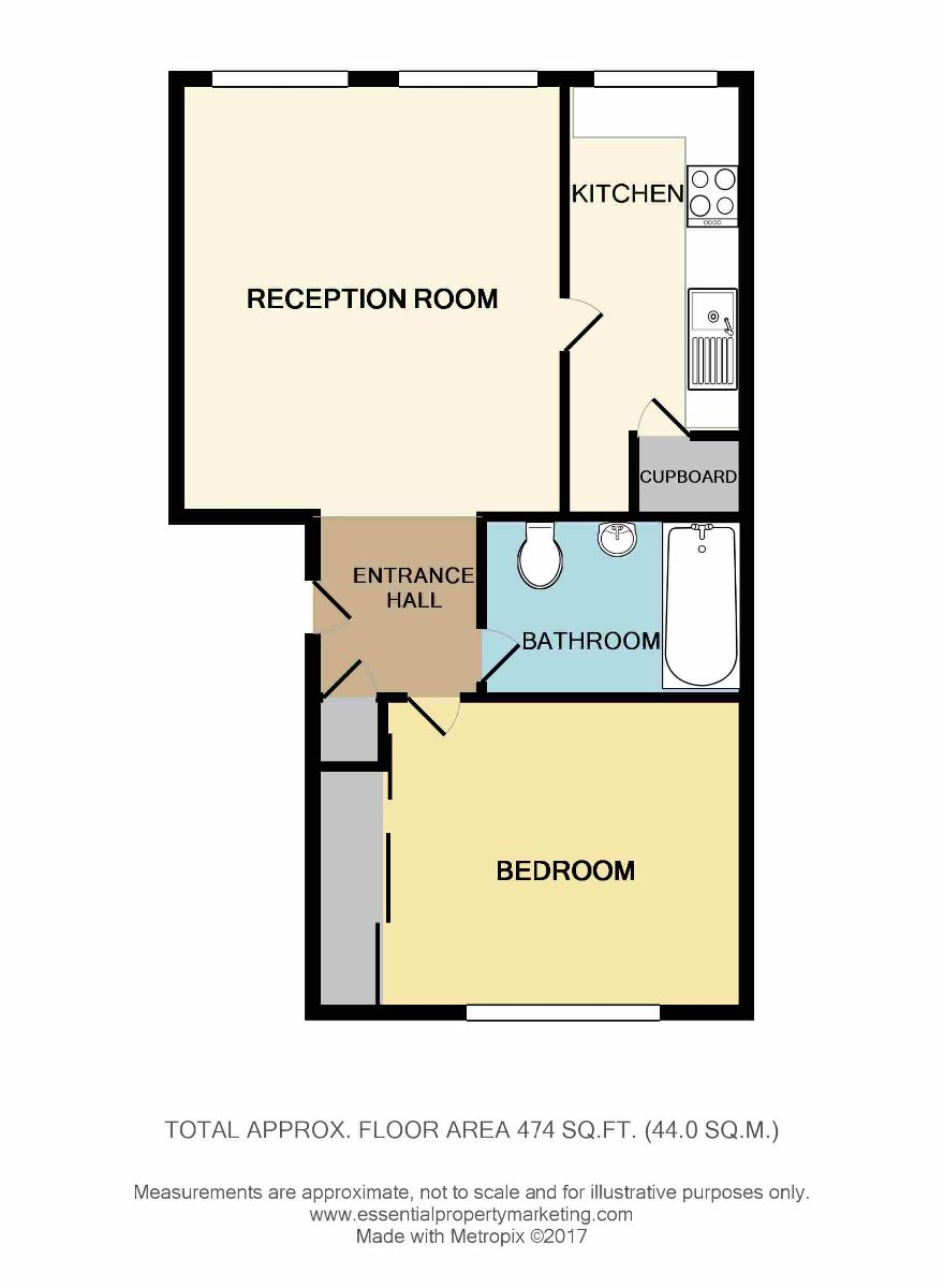 1 Bedrooms Flat to rent in Friars Wood, Pixton Way, Croydon CR0