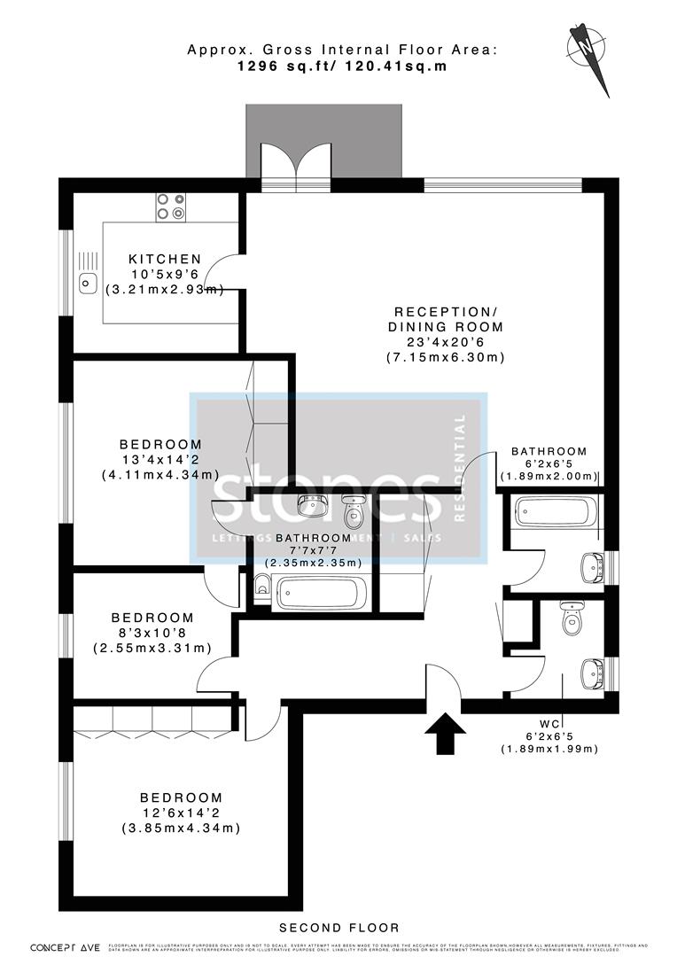 3 Bedrooms Flat for sale in Gleneagles, Stanmore HA7