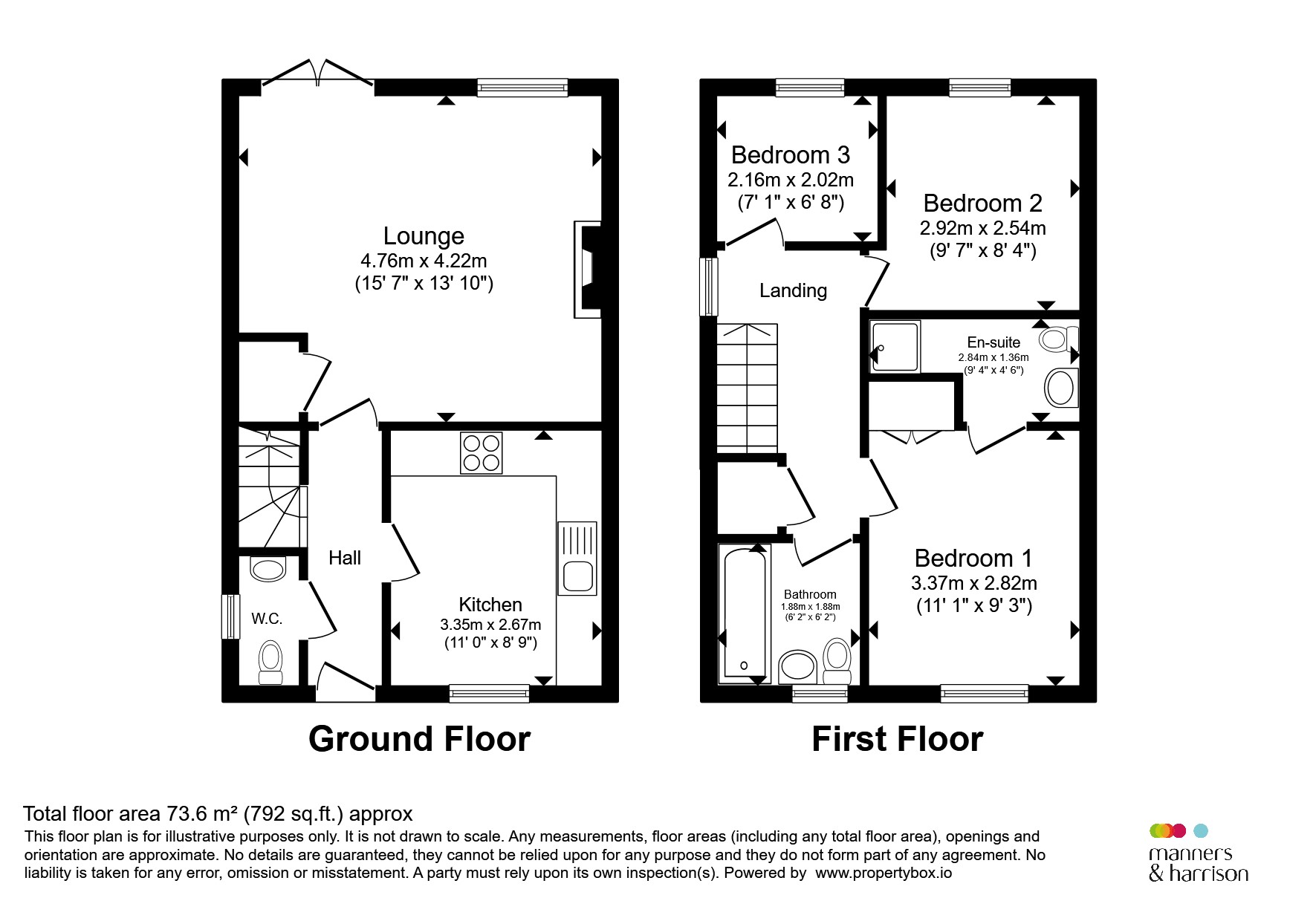76, Barberry, Middlesbrough floorplan
