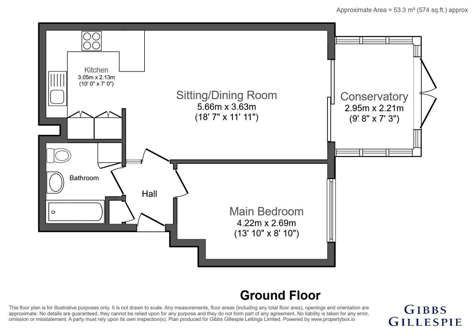 85, Dovedale Close, Uxbridge floorplan