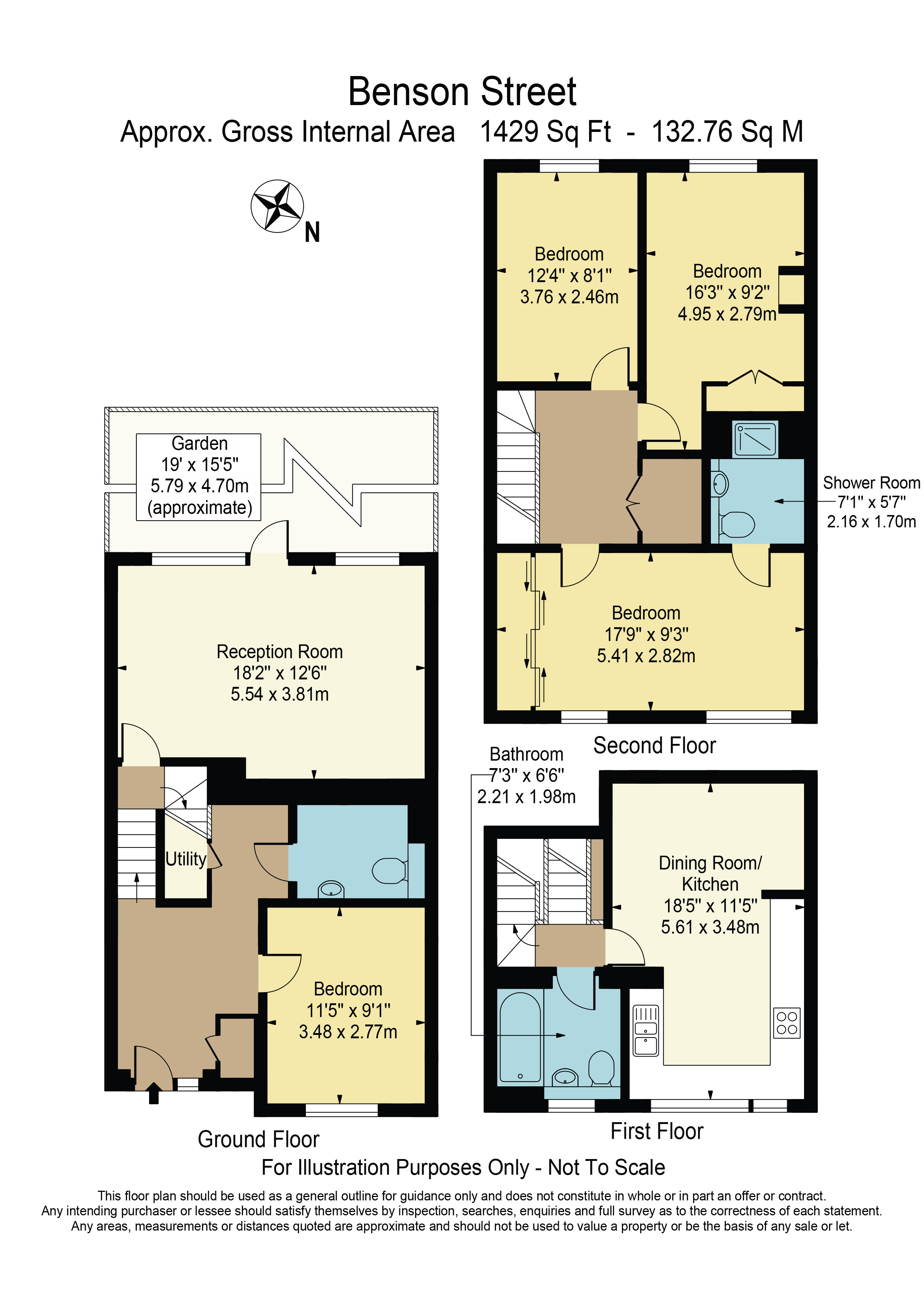5, Benson Street, Barking floorplan