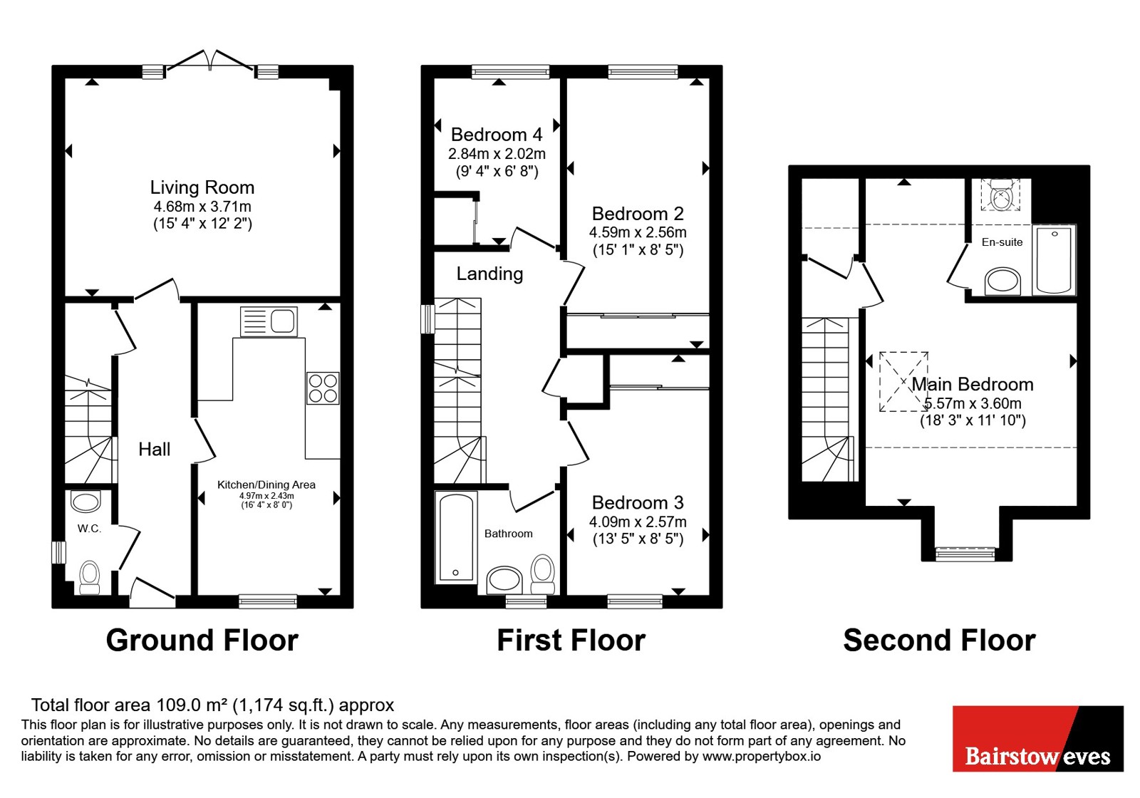 97, Bourton Road, Oxfordshire floorplan