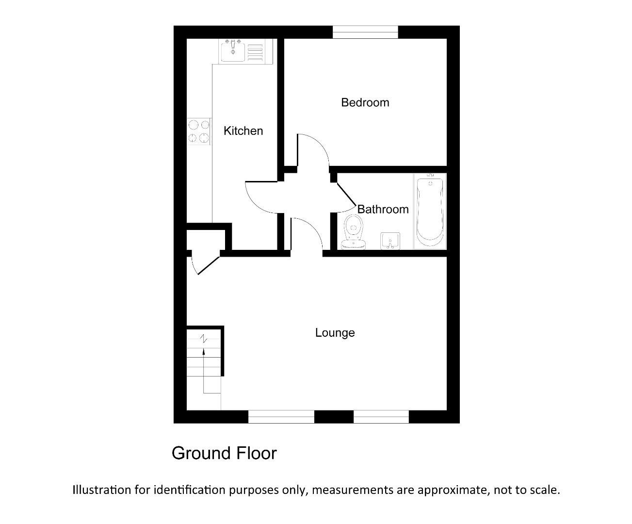 4, Lark Rise, Bristol floorplan
