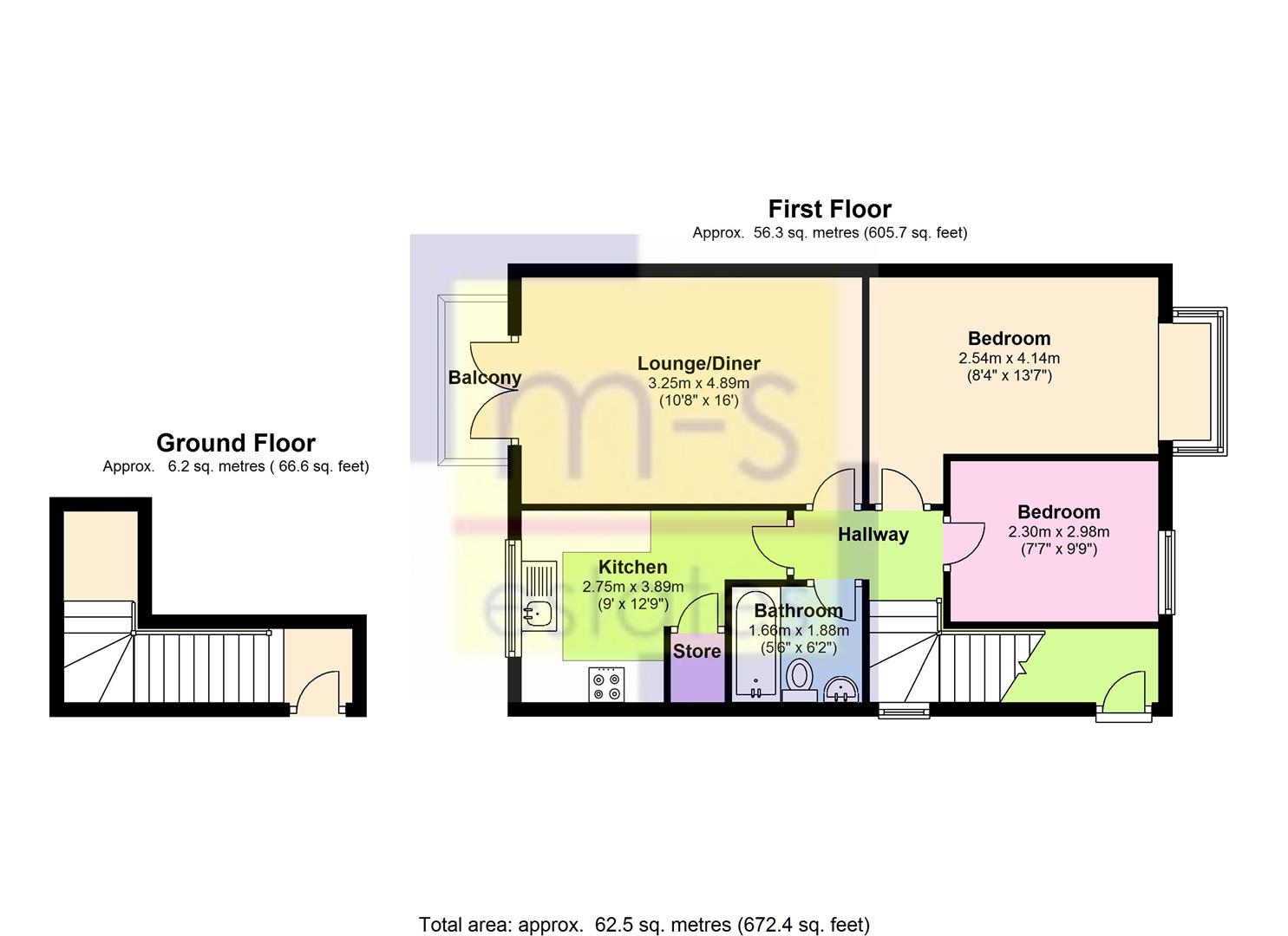 Lenton Manor, Nottingham floorplan
